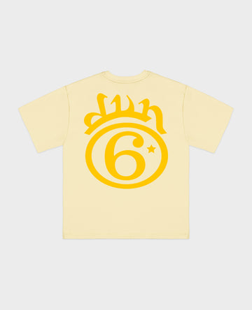 6STARS YELLOW T-SHIRT