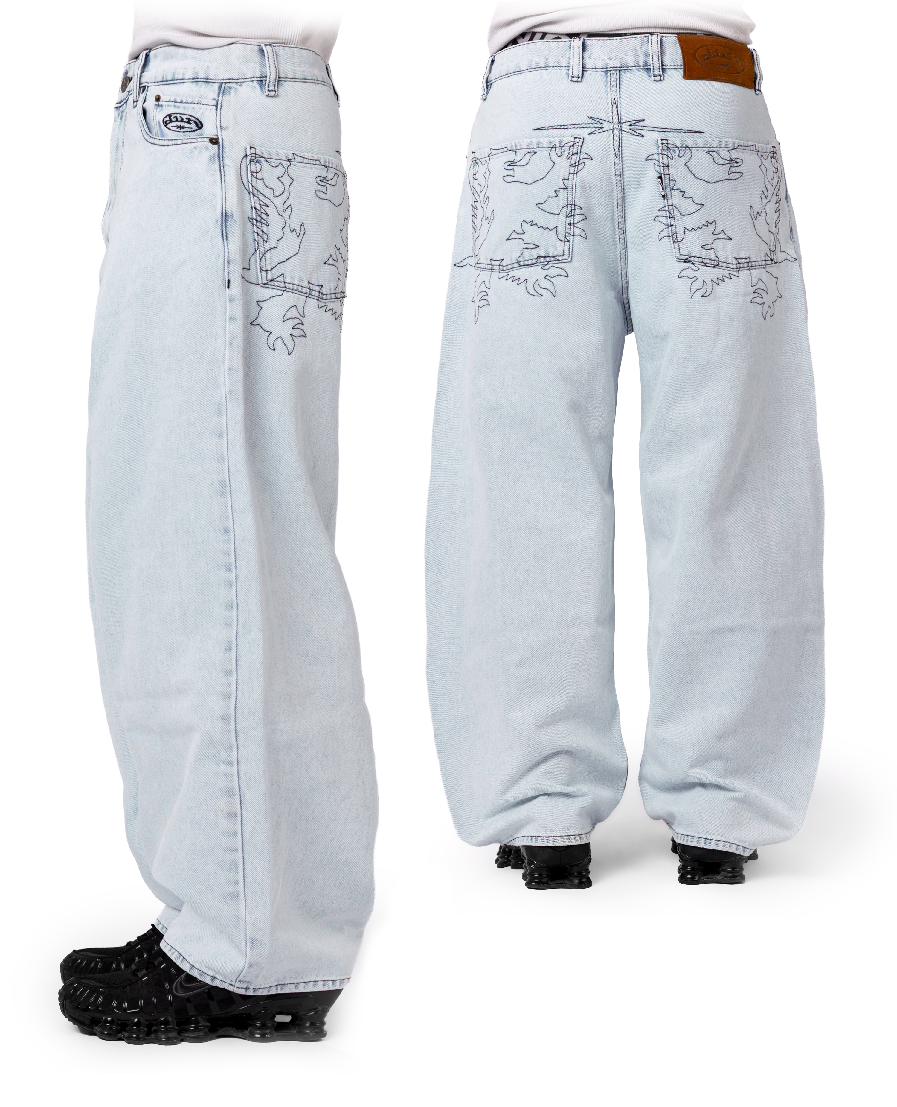 WASHED BEAST DENIM
