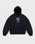 Dunkler 3D-Hoodie