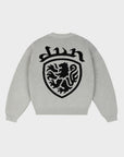 GRAUES WAPPEN-STRICKMUSTER