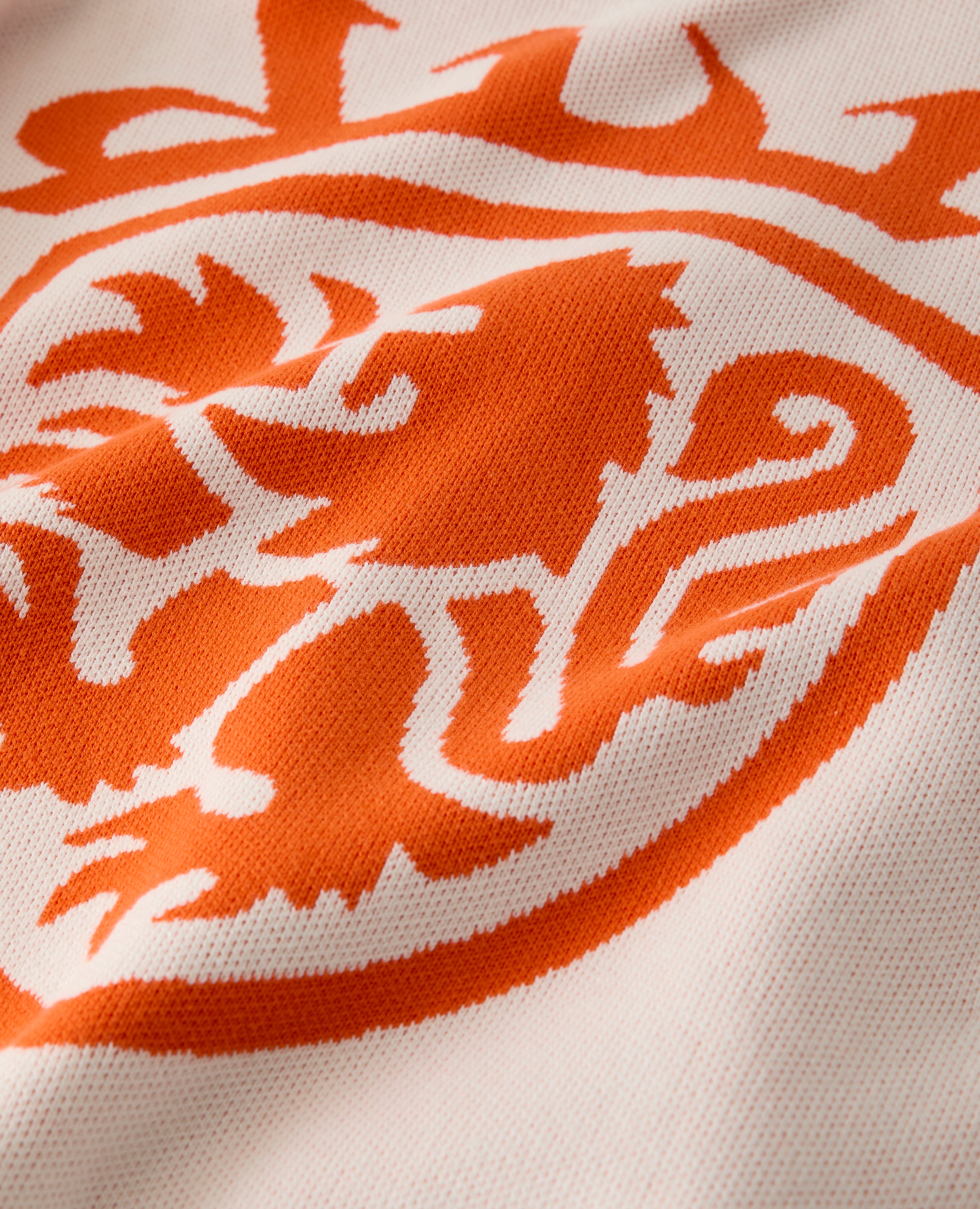 WEISSES WAPPEN-STRICKMUSTER