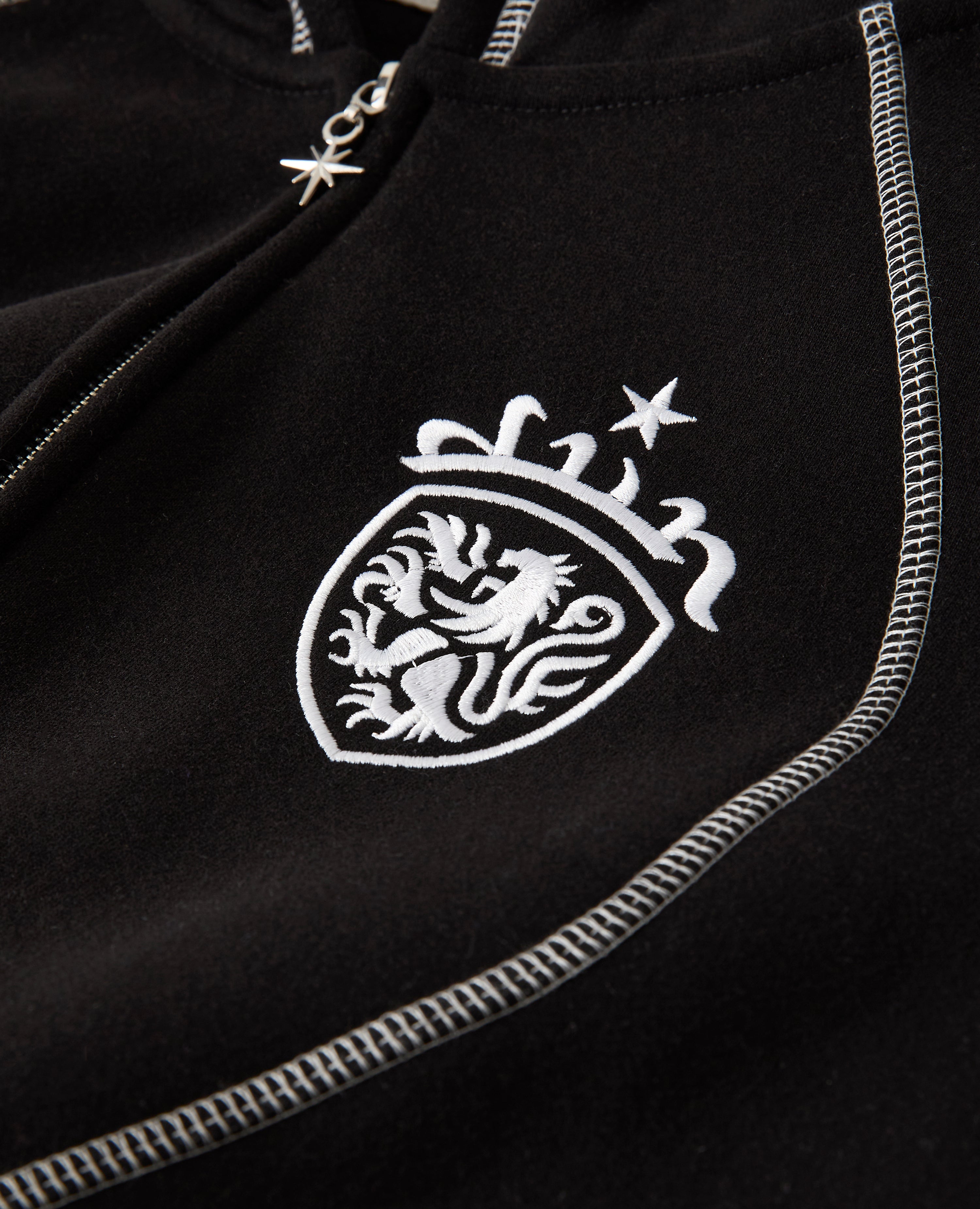 BLACK COAT-OF-WALD TECH ZIP