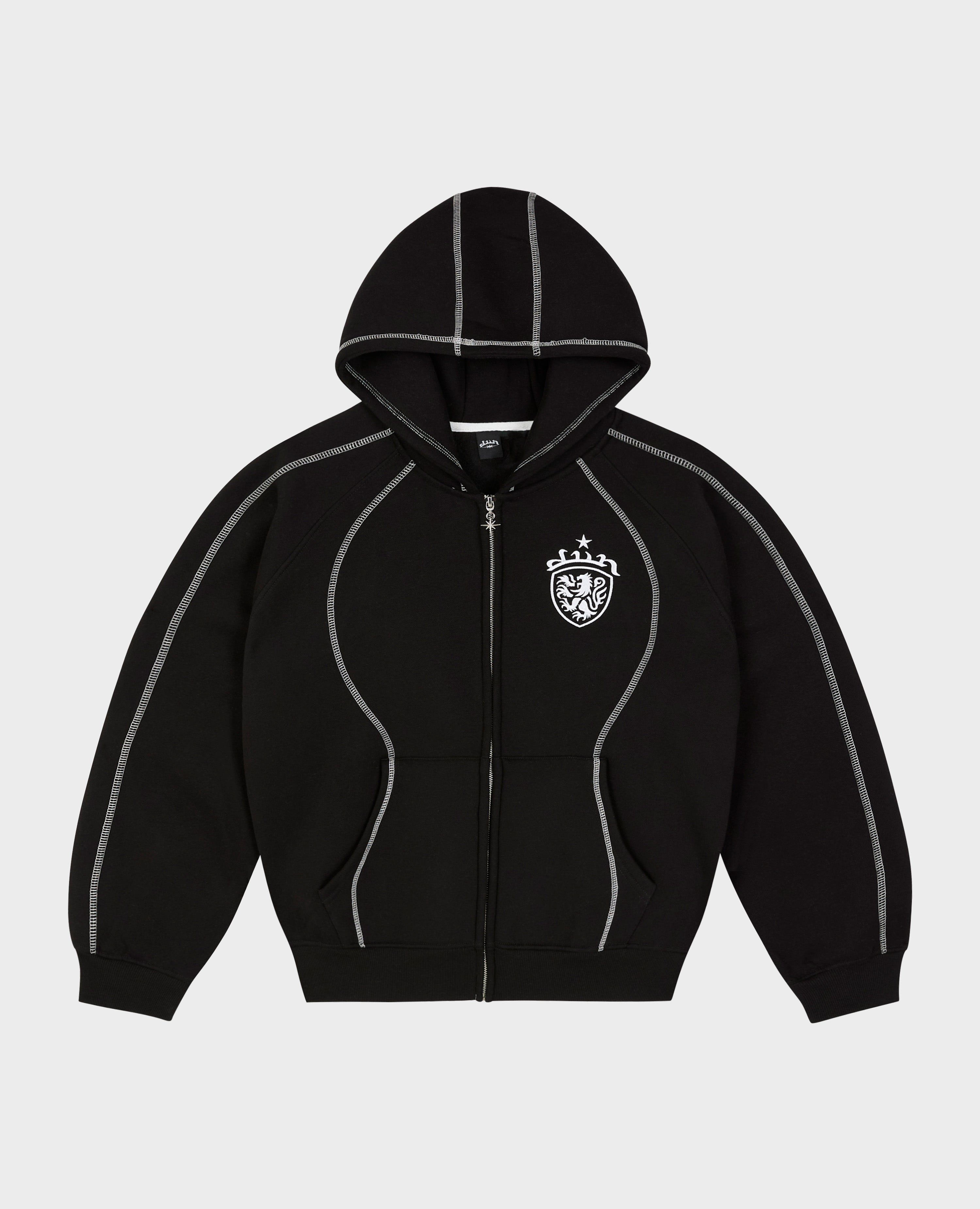 BLACK COAT-OF-WALD TECH ZIP