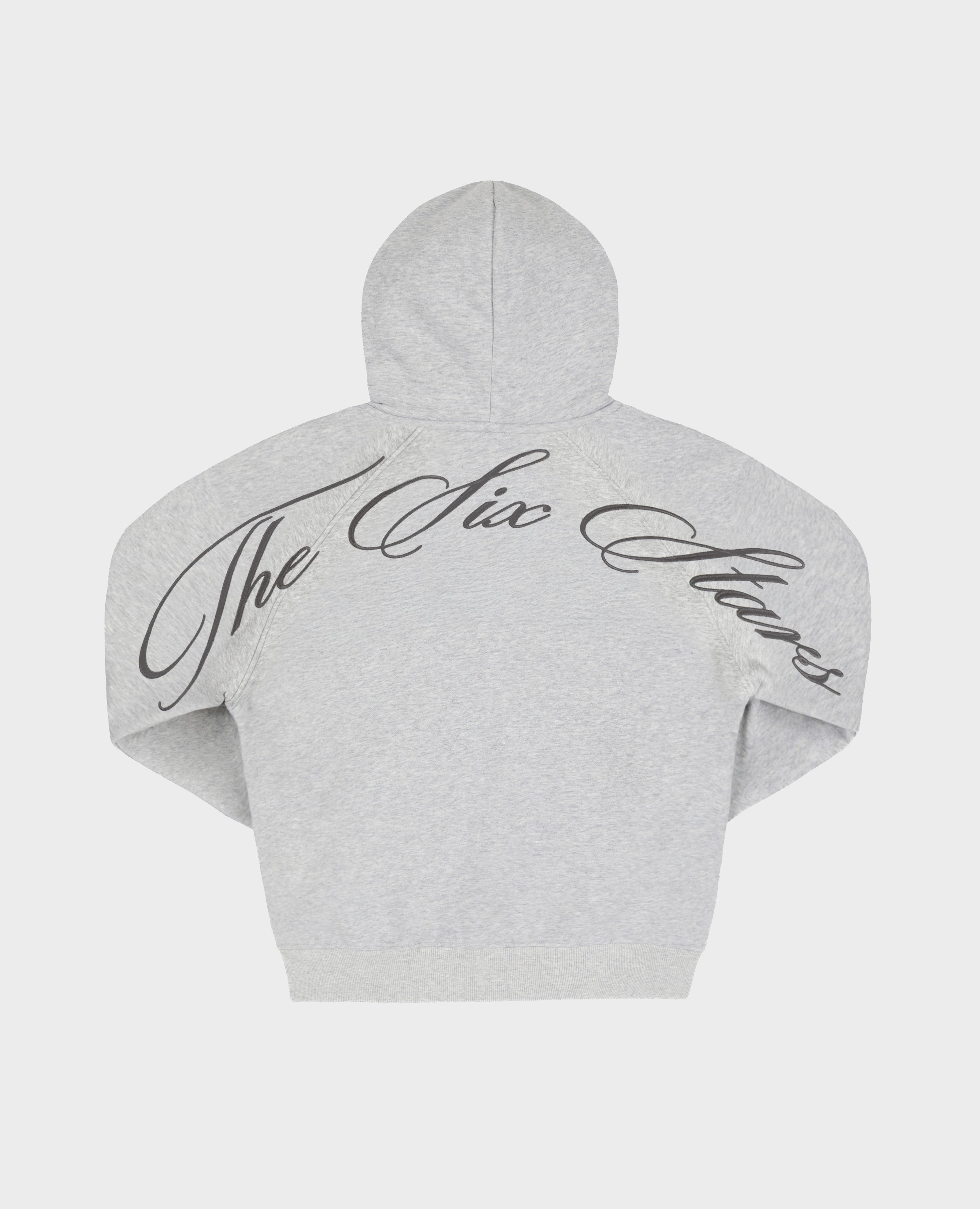 THE SIX STARS ZIP - GRAU