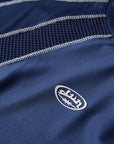 Dunkelblaues Tech Lines T-Shirt