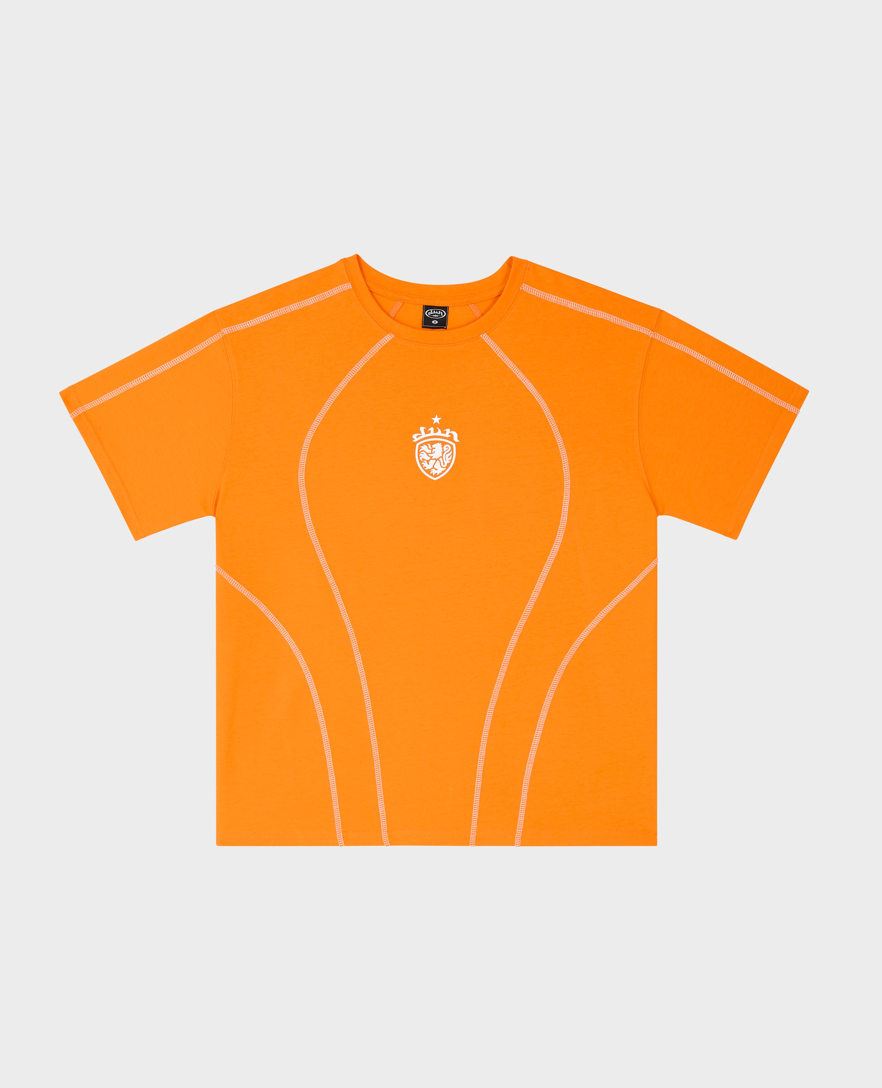 ORANGE WAPPEN-TECH-T-SHIRT