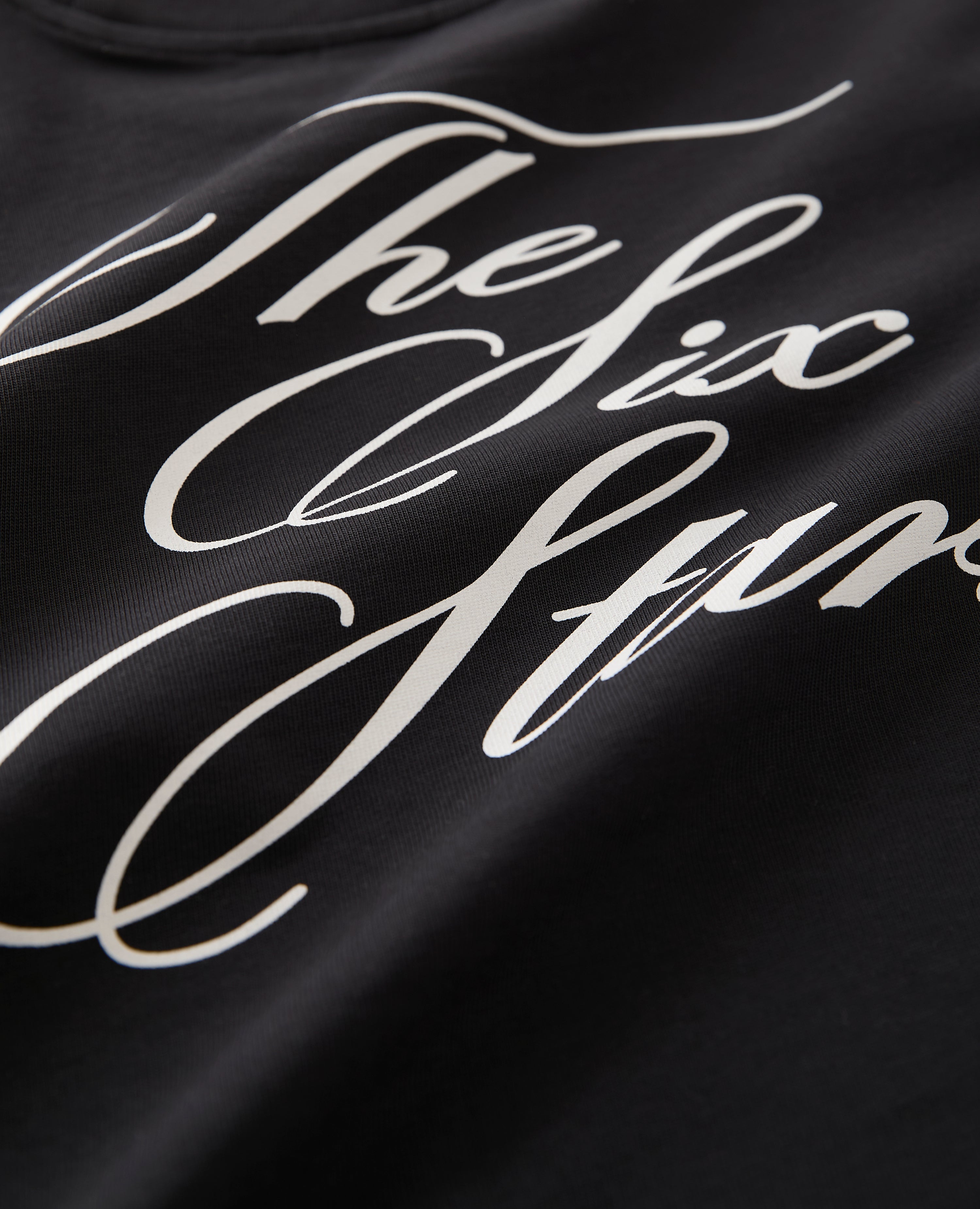 DAMEN SCHWARZES KLASSISCHES T-SHIRT