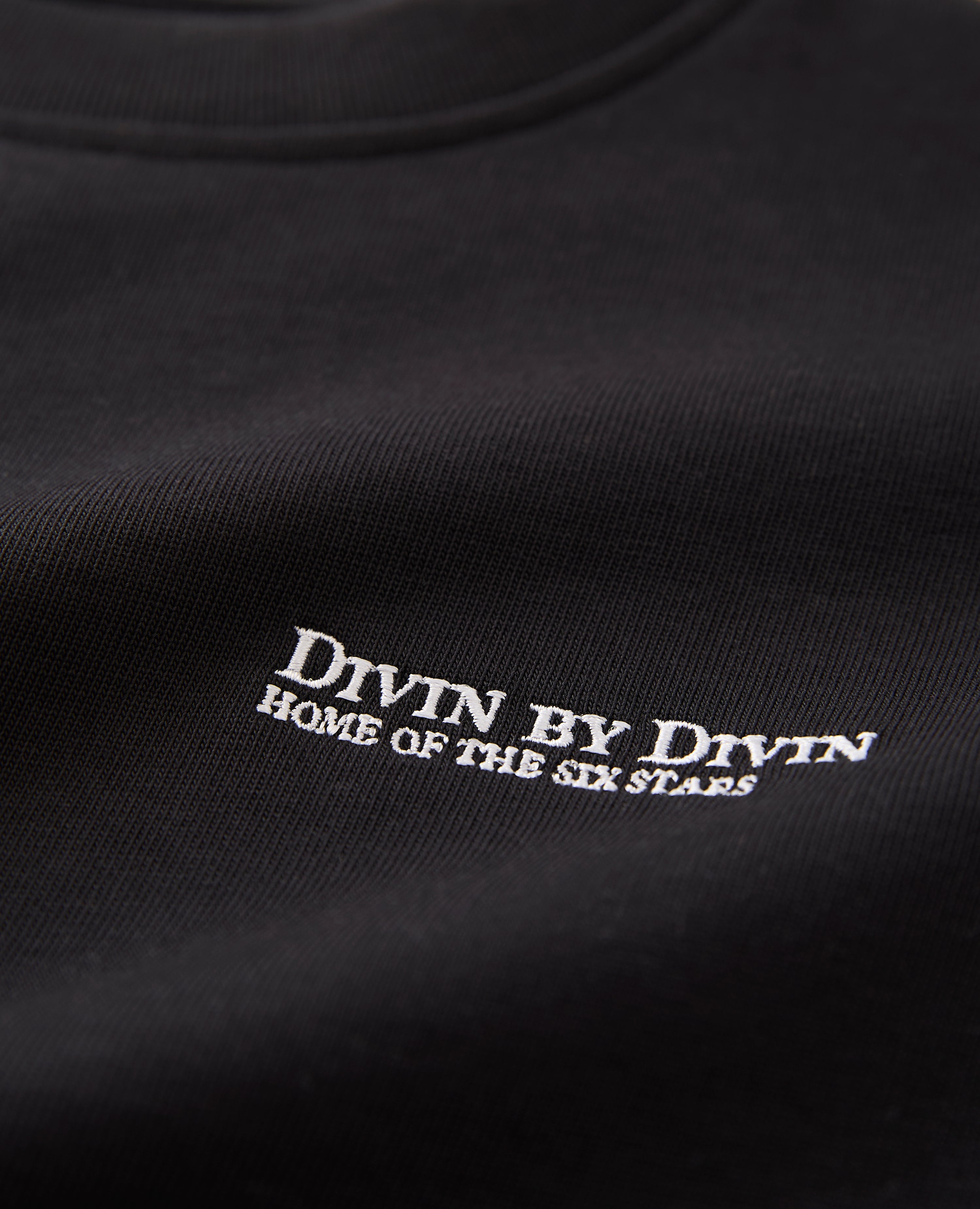 DAMEN SCHWARZES KLASSISCHES T-SHIRT
