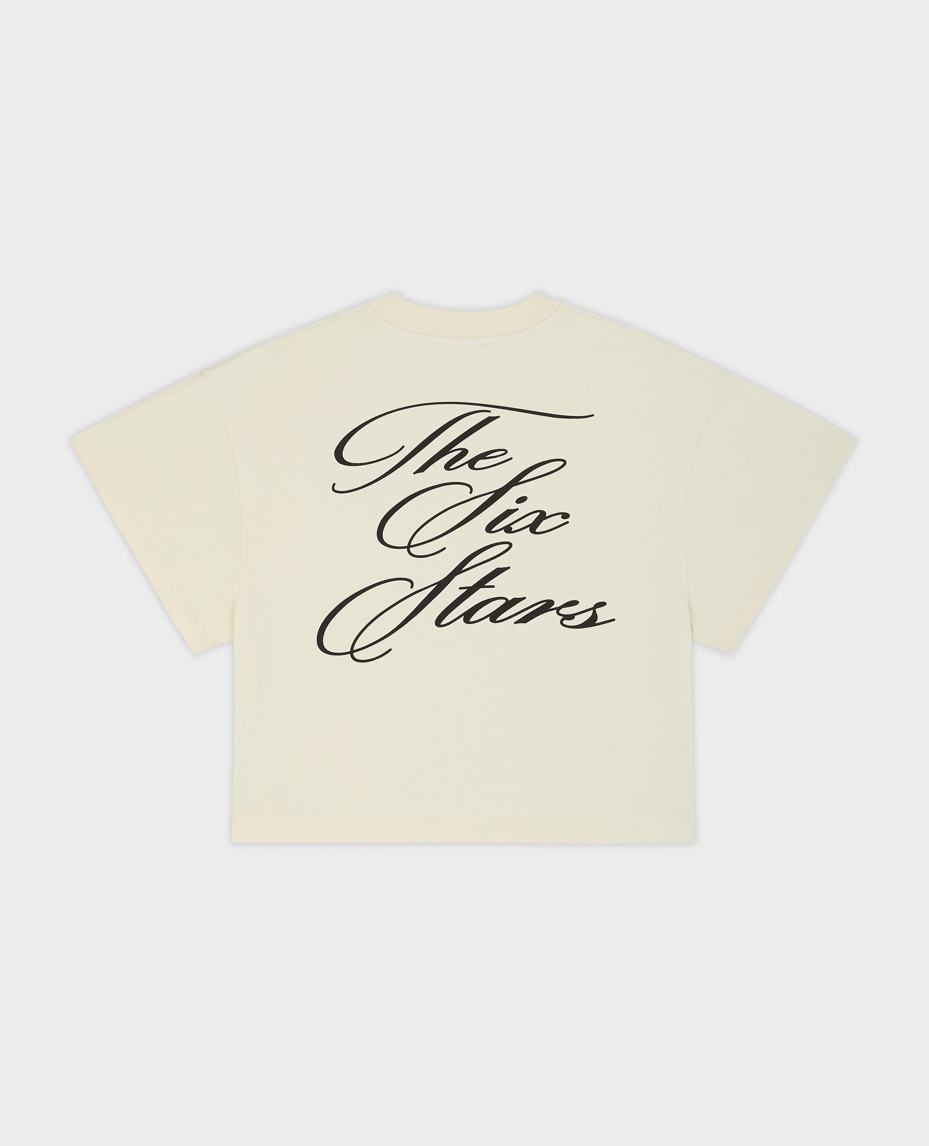DAMEN BEIGE KLASSISCHES T-SHIRT