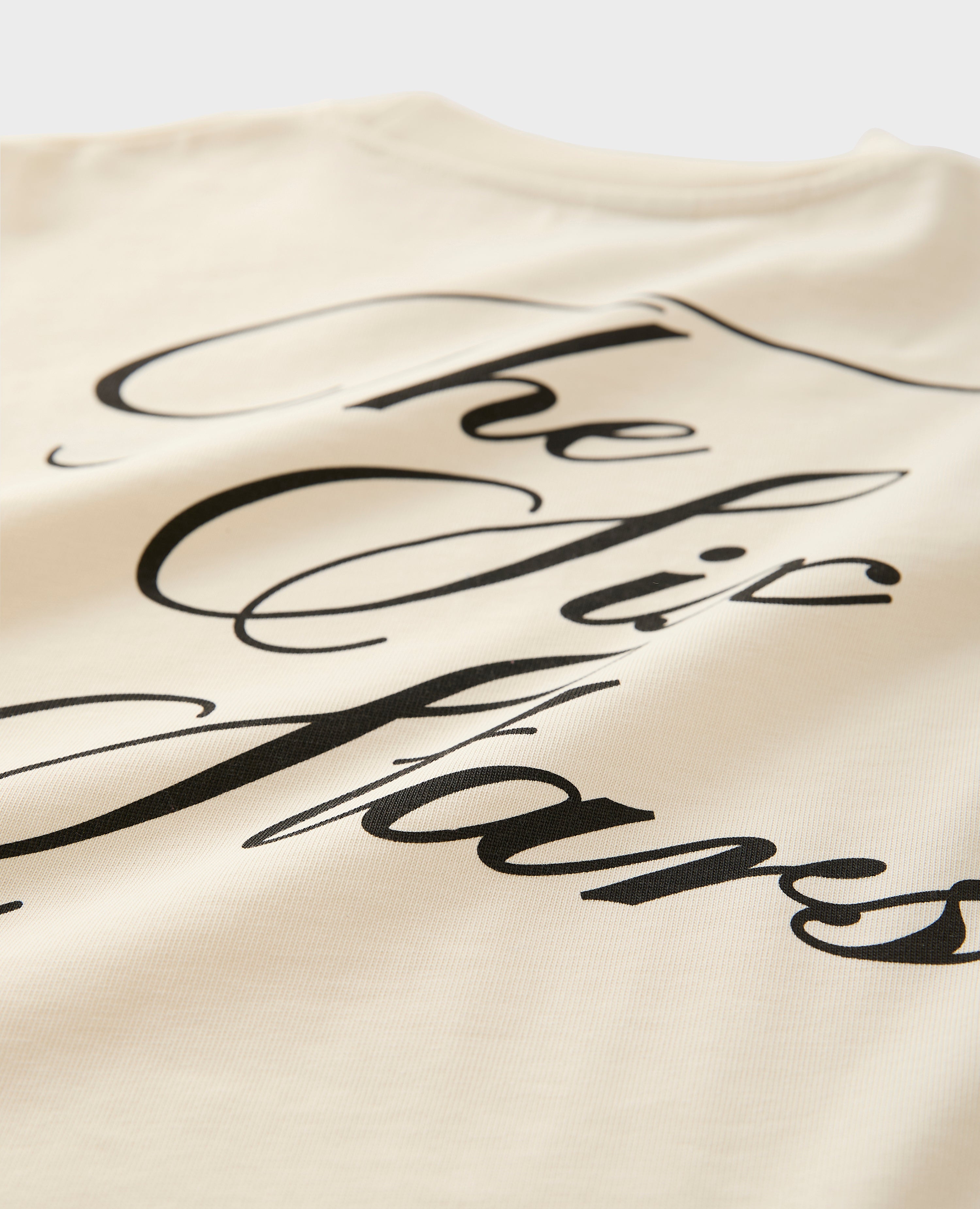 DAMEN BEIGE KLASSISCHES T-SHIRT