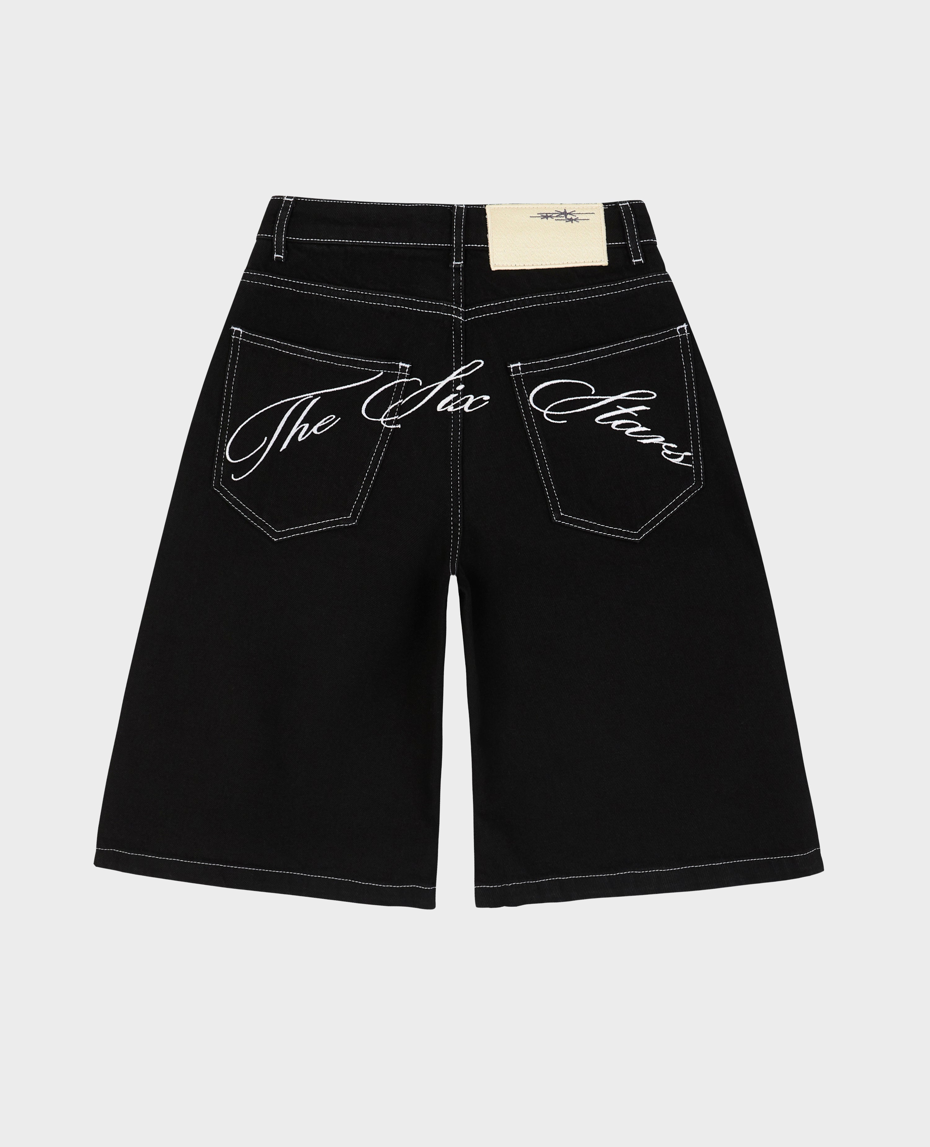 DAMEN THE SIX STARS JORT SCHWARZ