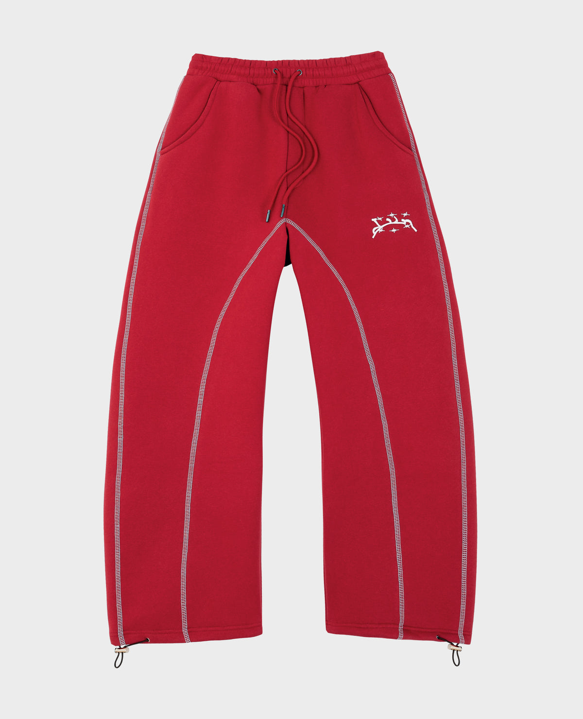 ROTE JOGGINGLINIE
