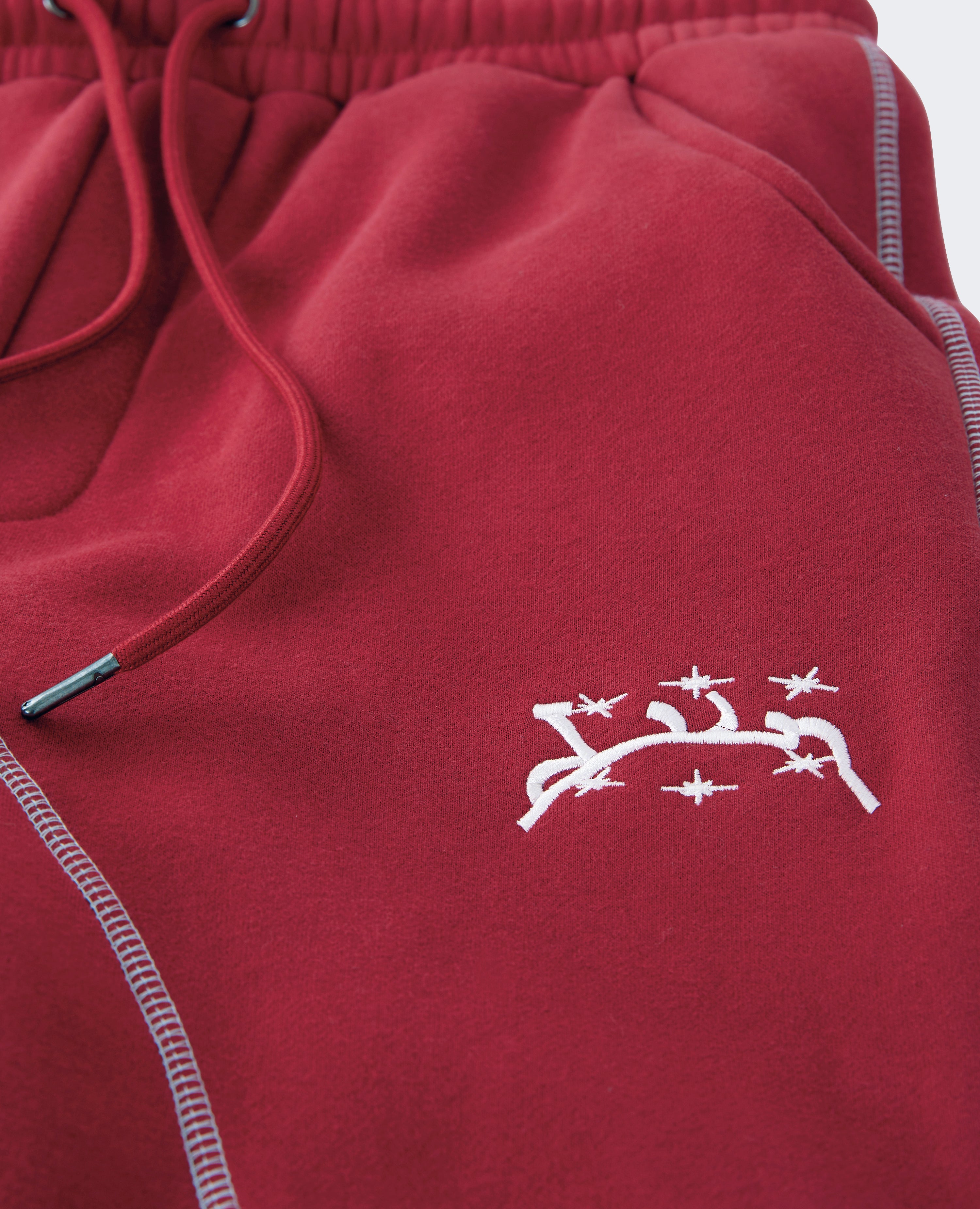 ROTE JOGGINGLINIE
