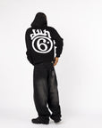 Dunkler 6-Sterne-Hoodie