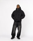 SCHWARZE DAUNENJACKE