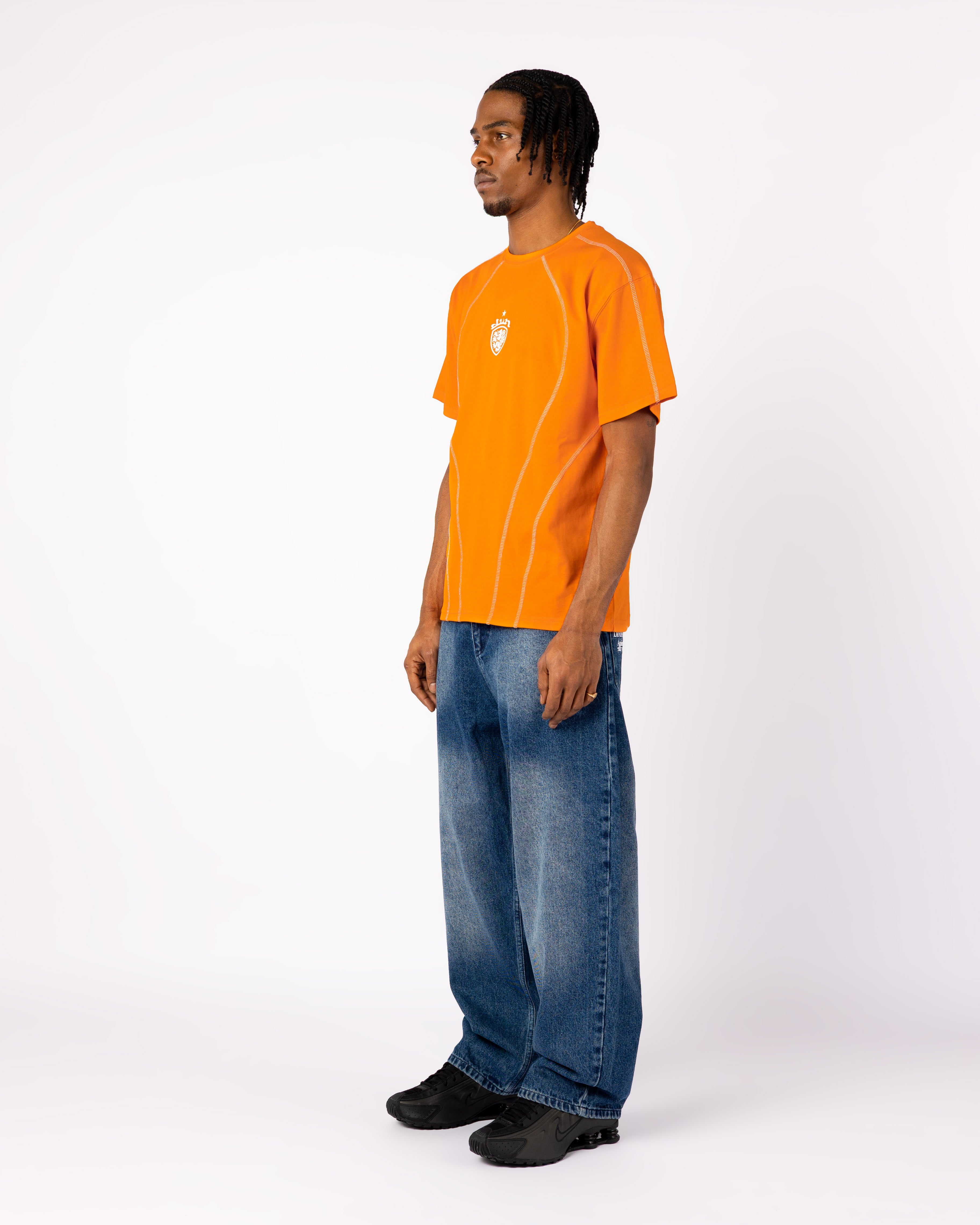 ORANGE WAPPEN-TECH-T-SHIRT