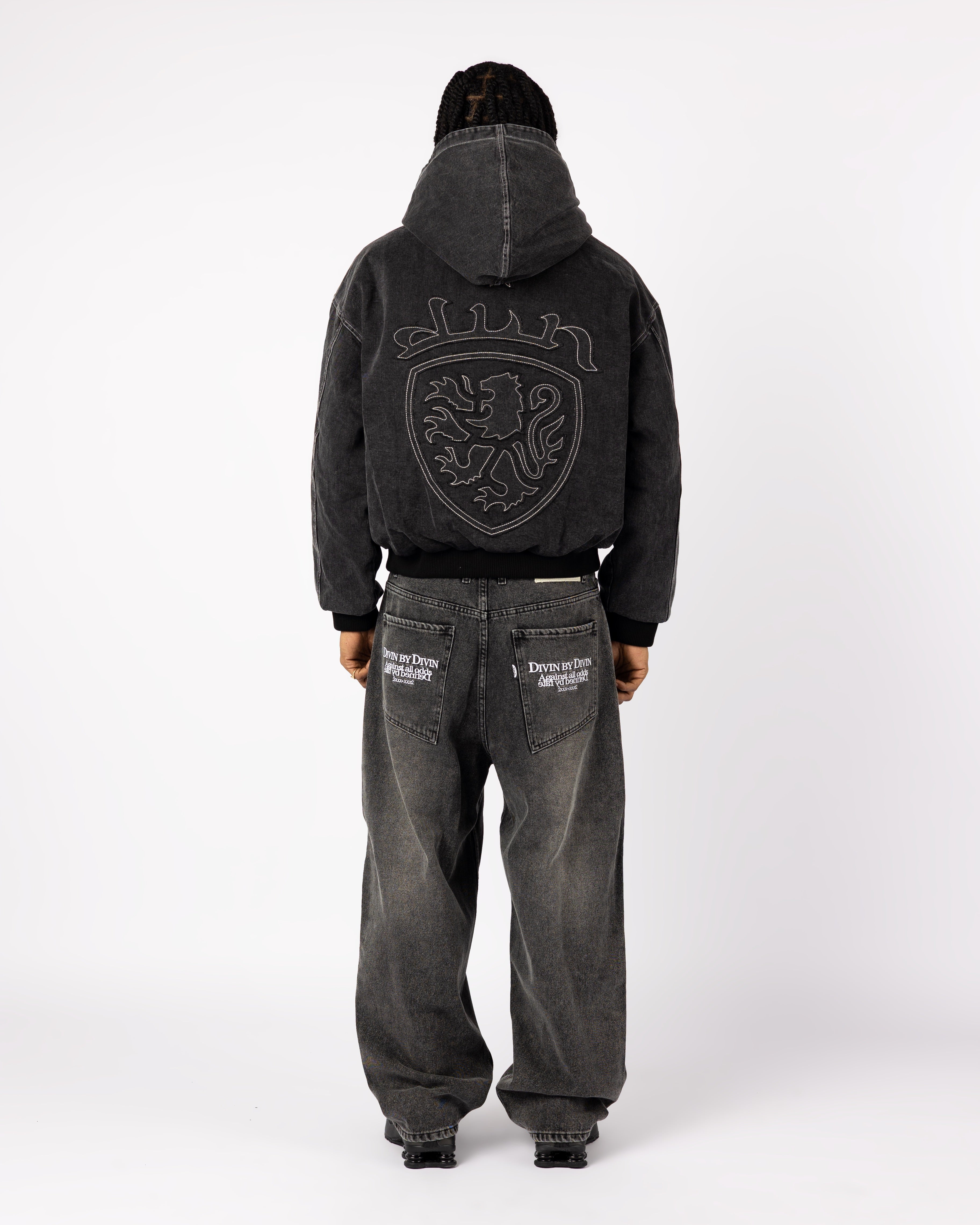 SCHWARZE WAPPENJACKE