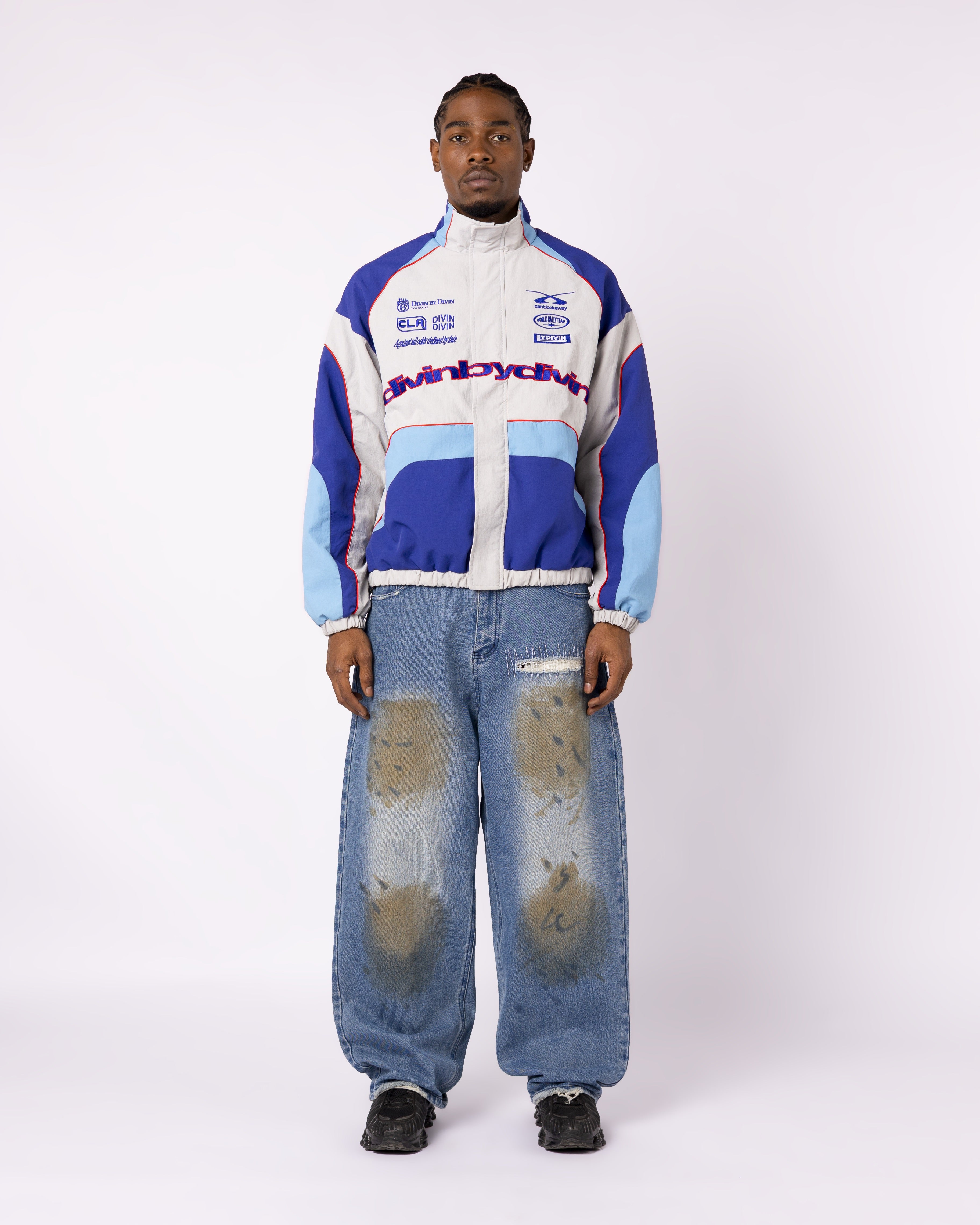 WEISSE RALLYE-TRAININGSJACKE