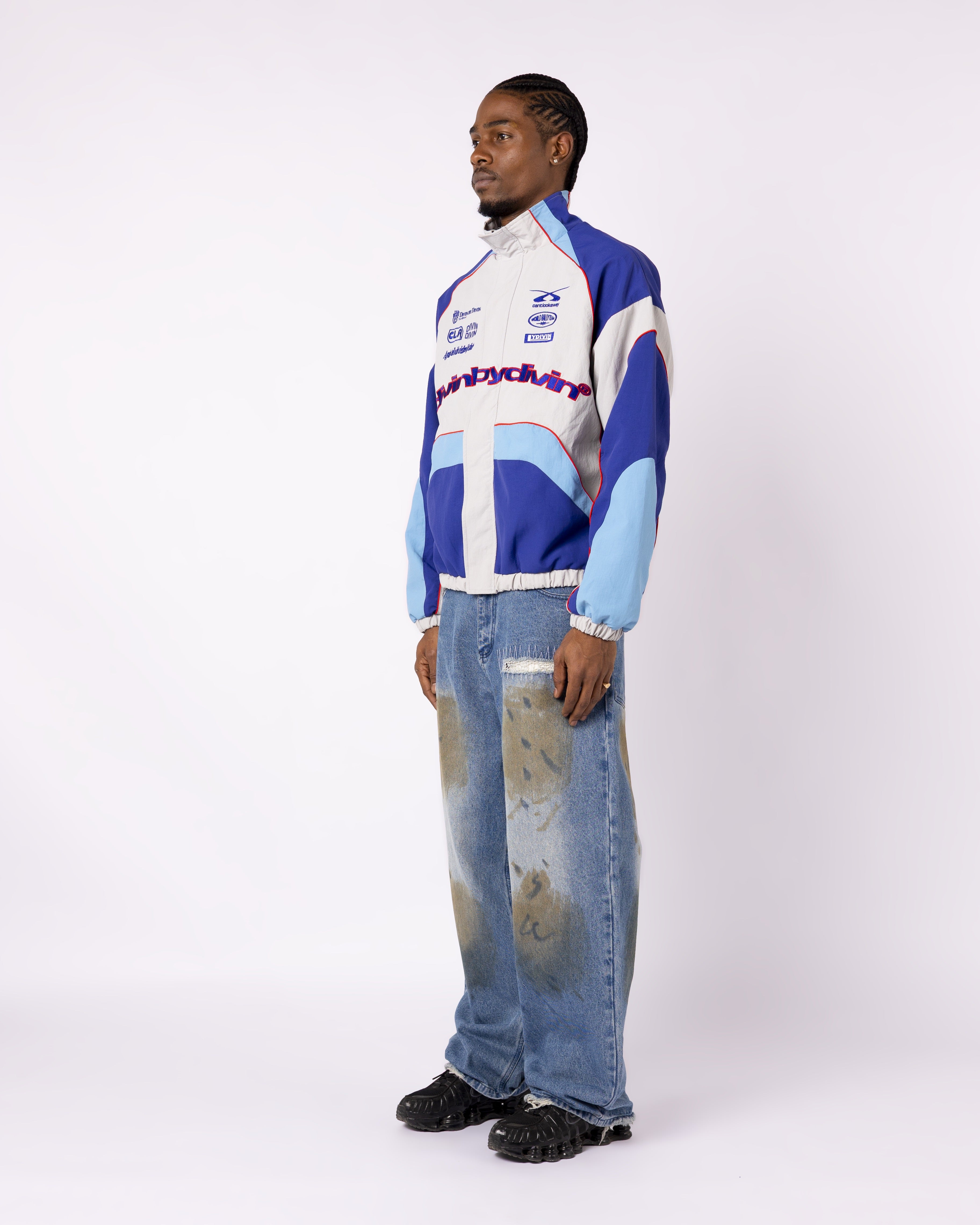 WEISSE RALLYE-TRAININGSJACKE