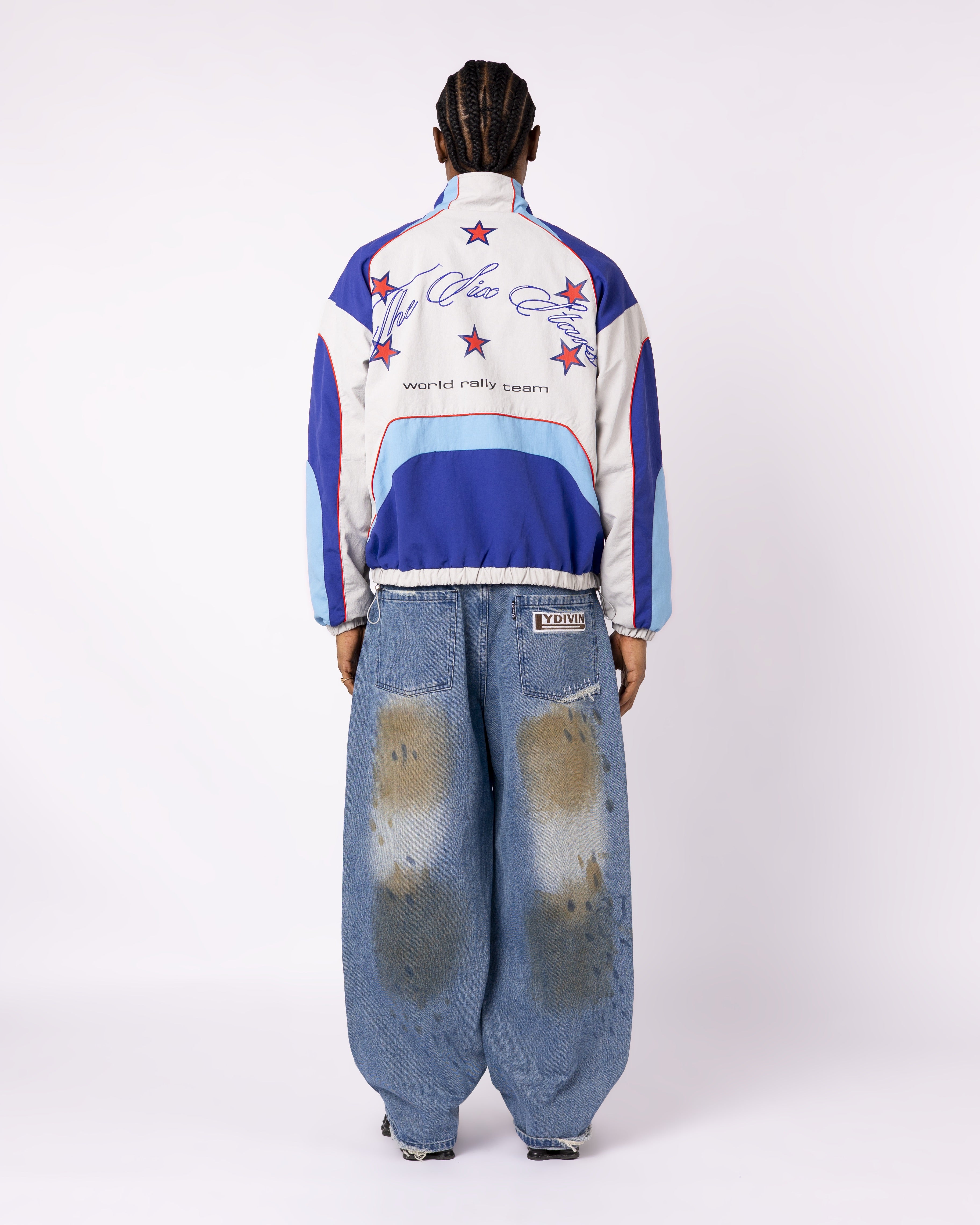 WEISSE RALLYE-TRAININGSJACKE