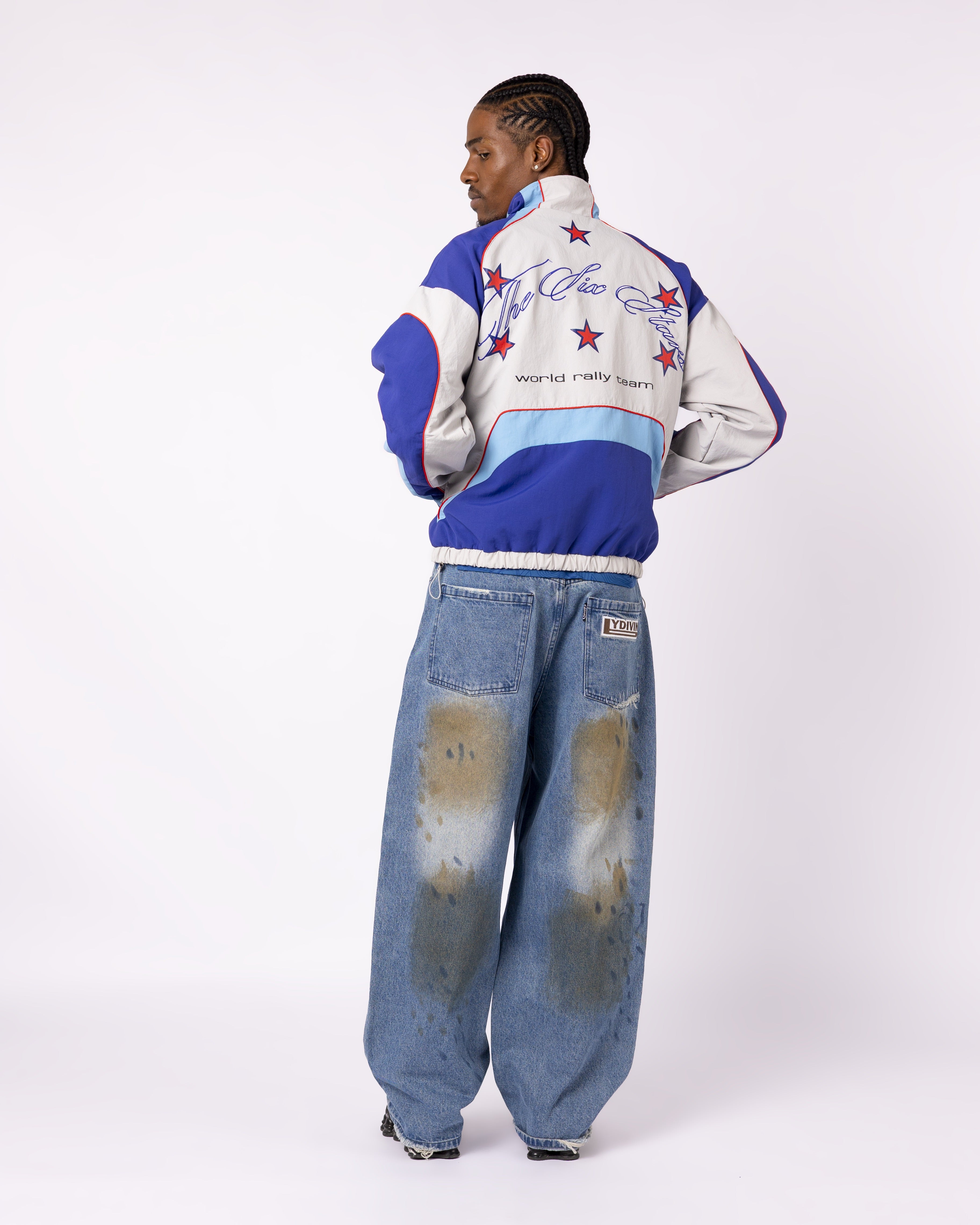 WEISSE RALLYE-TRAININGSJACKE