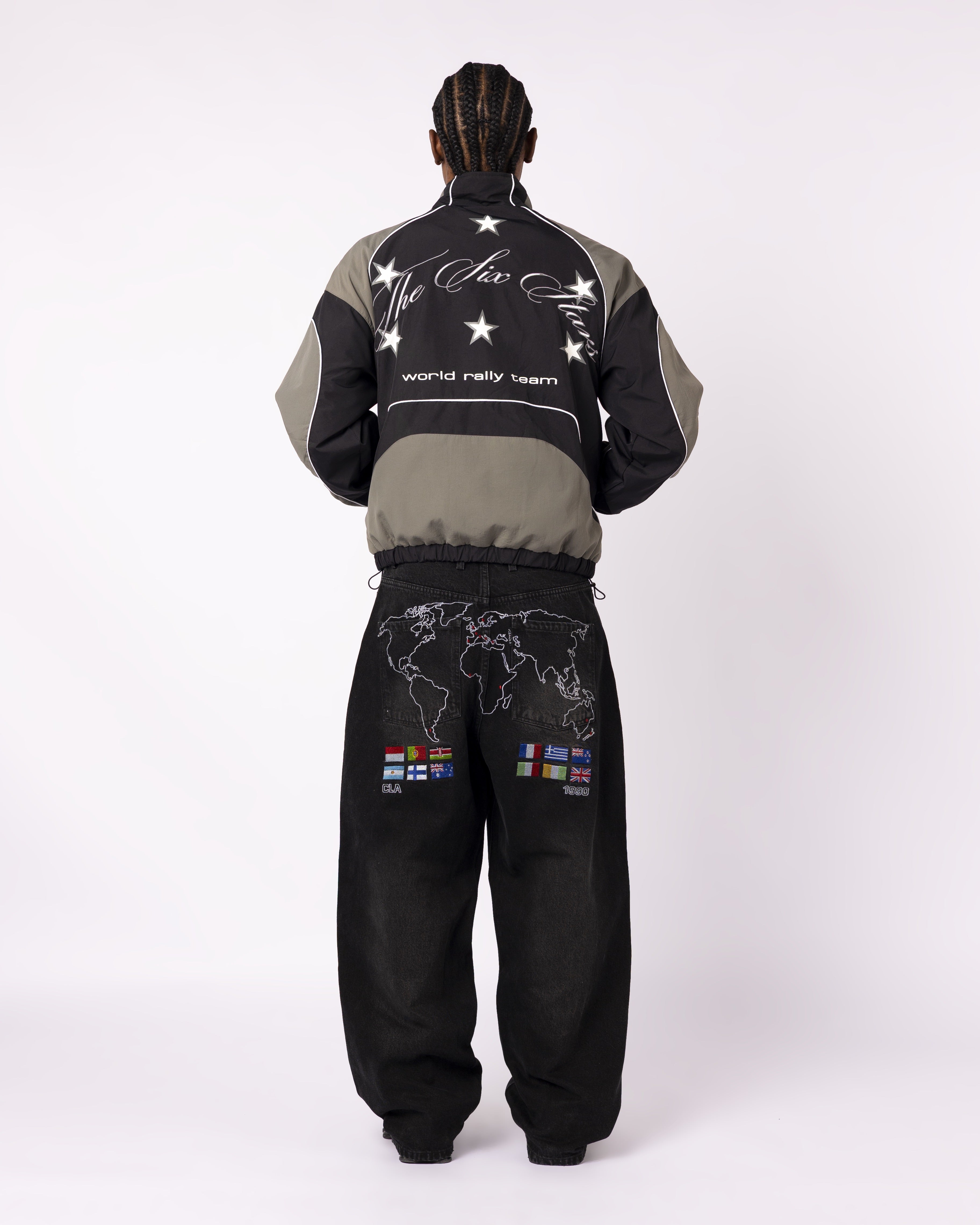 SCHWARZE RALLYE-TRAININGSJACKE