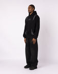 SCHWARZER RALLYE-HOODIE
