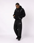 SCHWARZER RALLYE-HOODIE