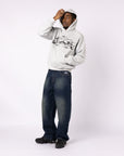 GRAUER RALLYE-HOODIE