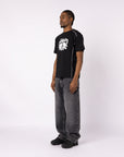 SCHWARZES TECHNIK-T-SHIRT