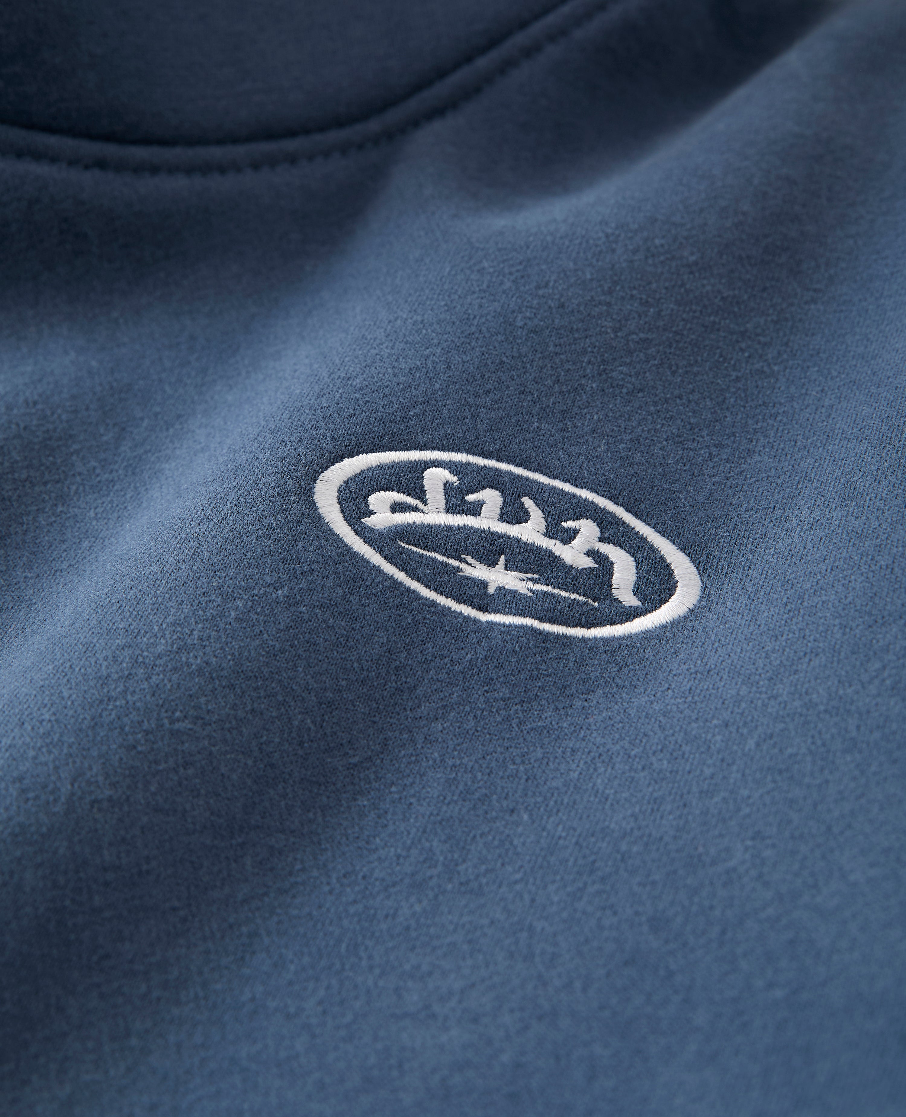 Dunkelblauer 6-Sterne-Hoodie