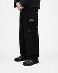 SCHWARZE TWILL-ARBEITSHOSE