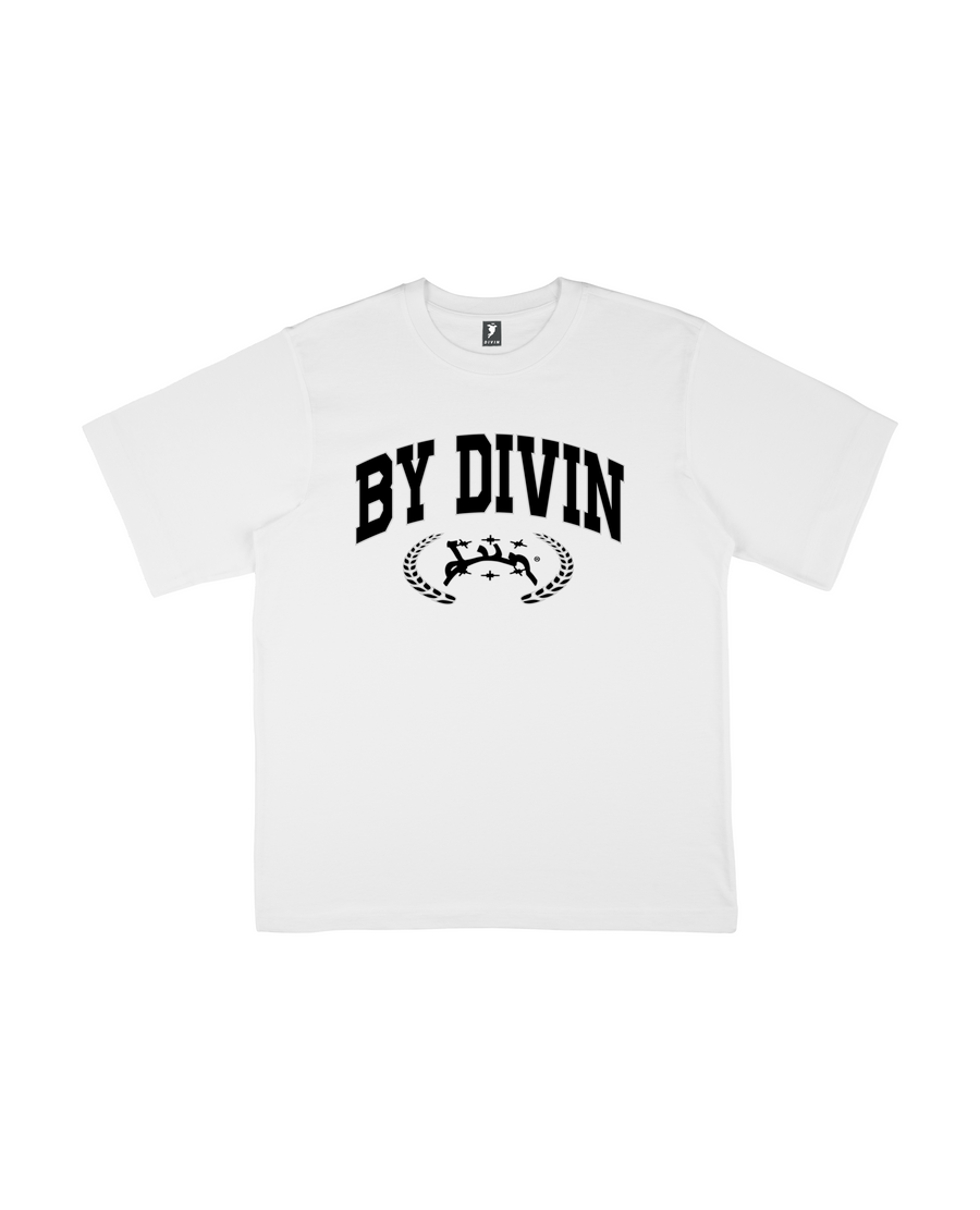 DROPOUT WHITE T-SHIRT