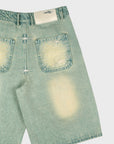 Zitronen-Jeans-Shorts