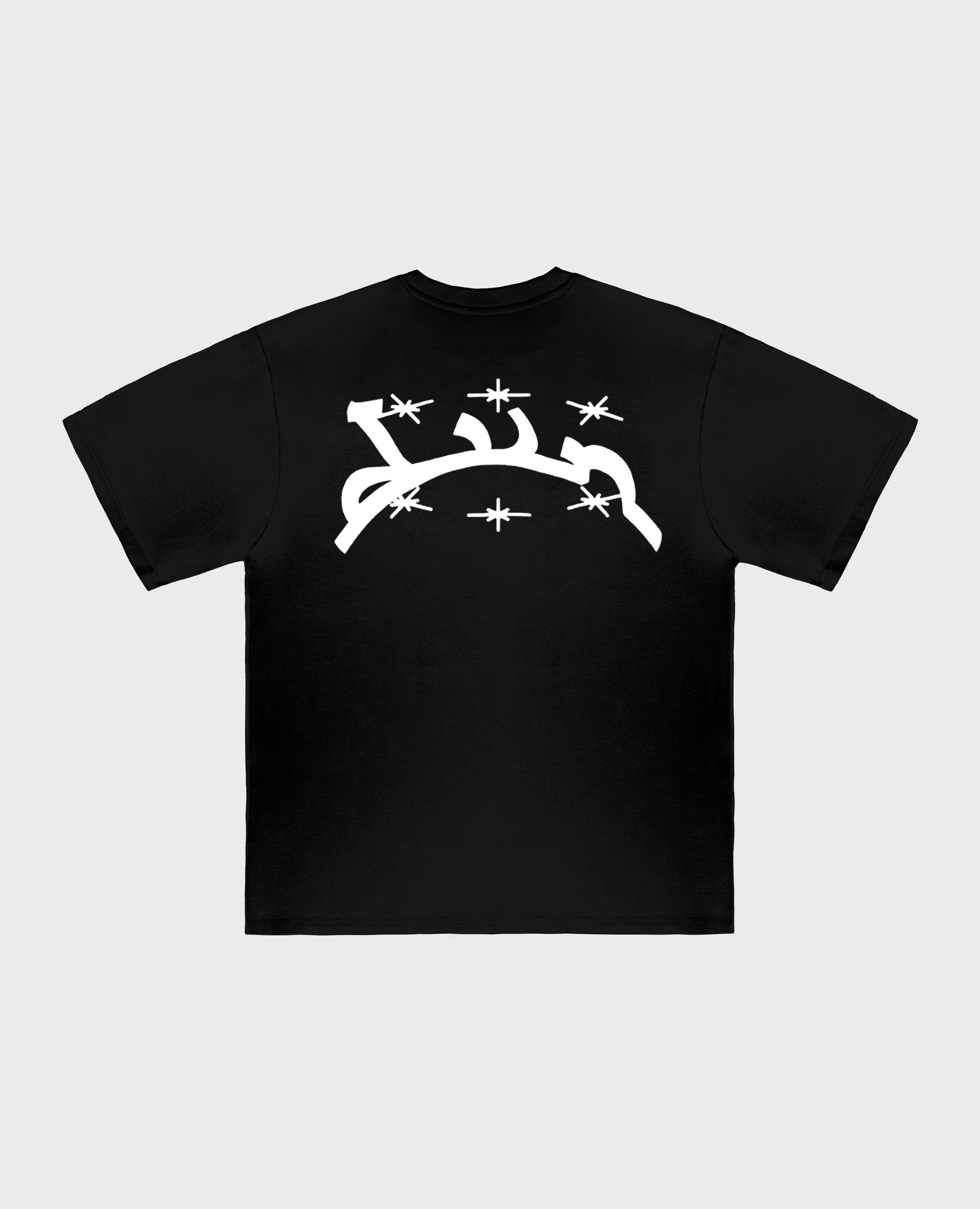 SCHWARZES PUFF-T-SHIRT