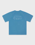 BLAUES KOMPASS-T-SHIRT