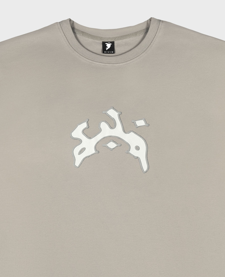 CREME BENT CURB T-SHIRT