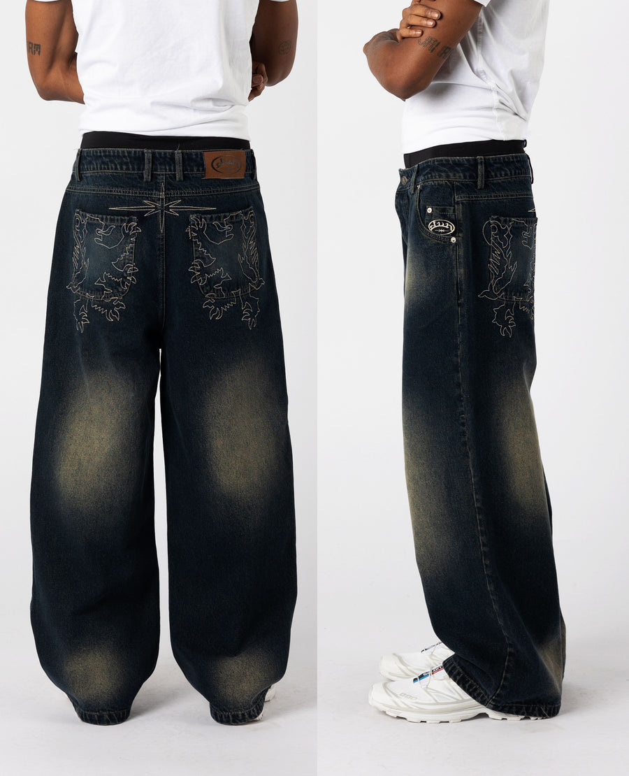 OIL BLUE BEAST DENIM