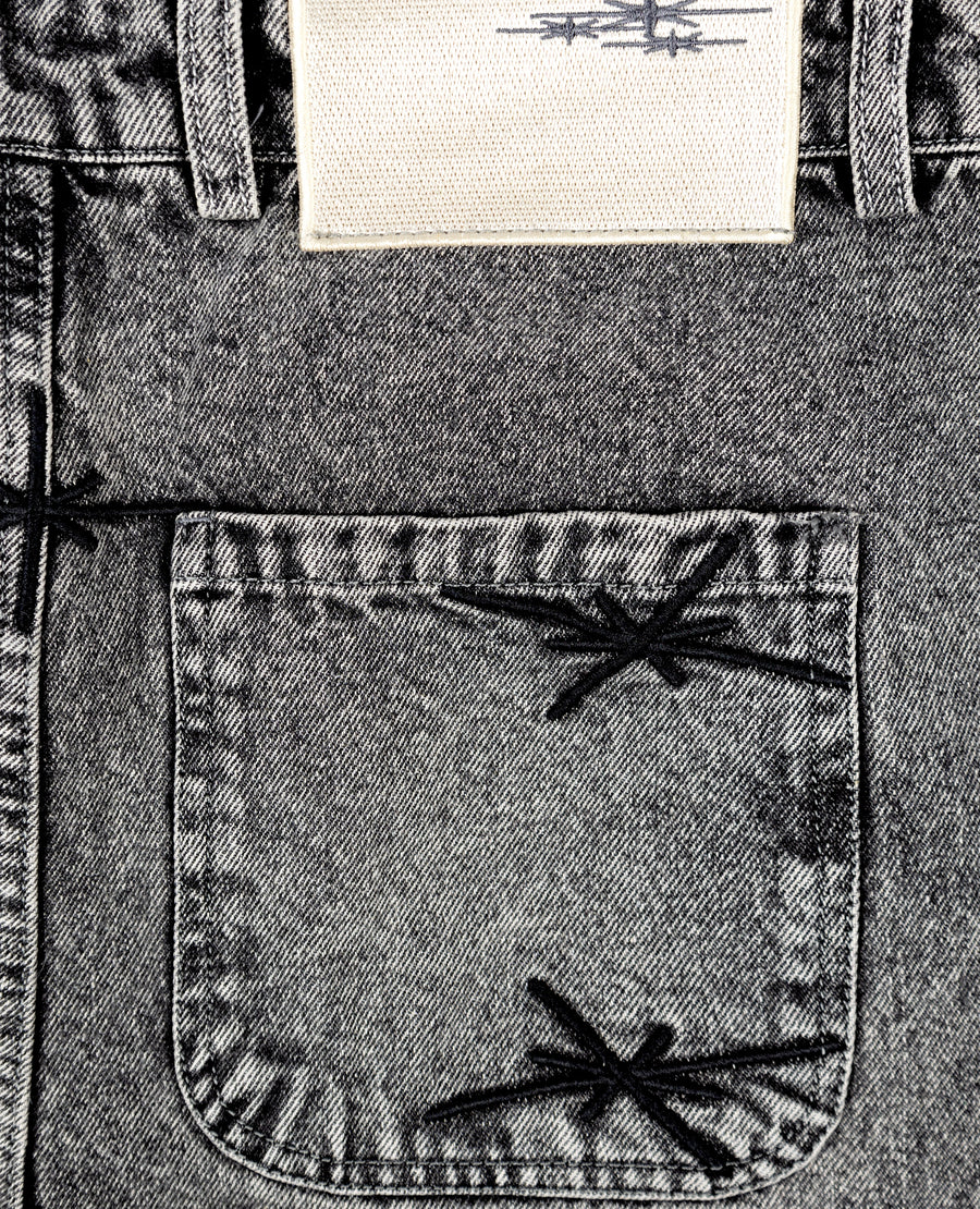 GREY STARS DENIM