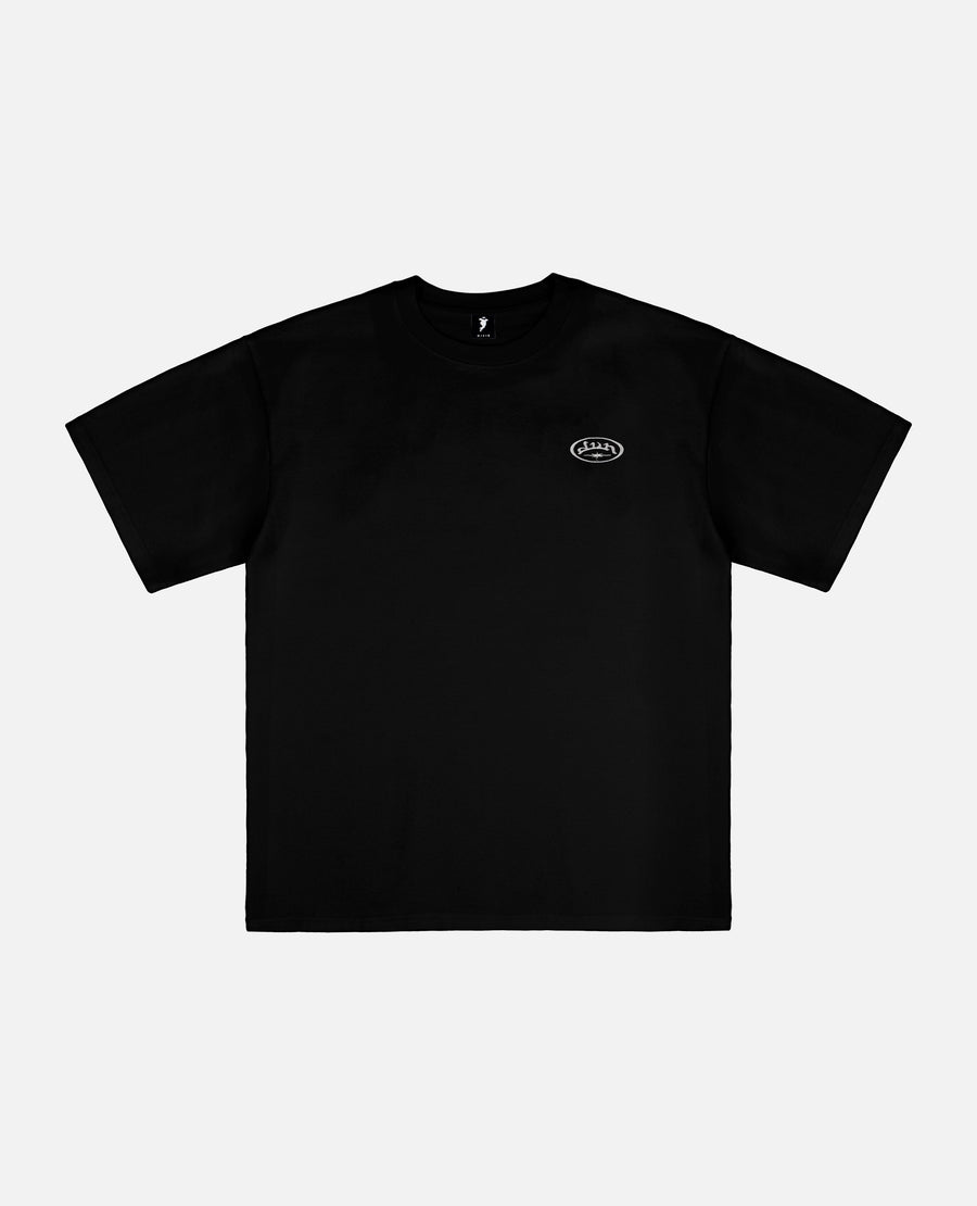 6STARS BLACK T-SHIRT