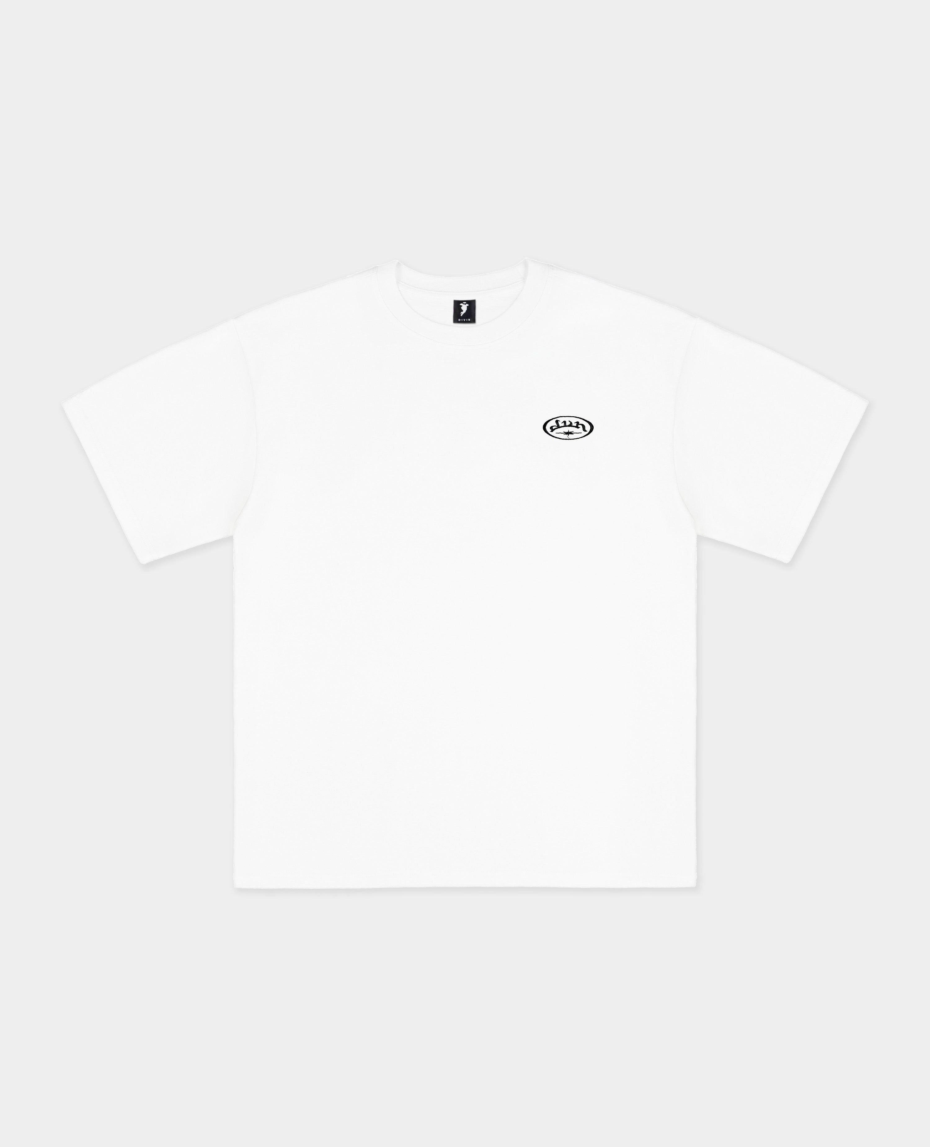 6STARS WEISSES T-SHIRT