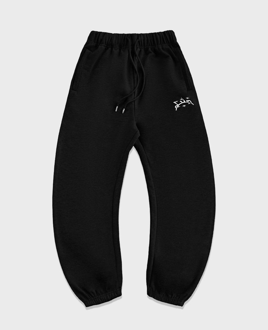 RELAXED BLACK JOGGERS