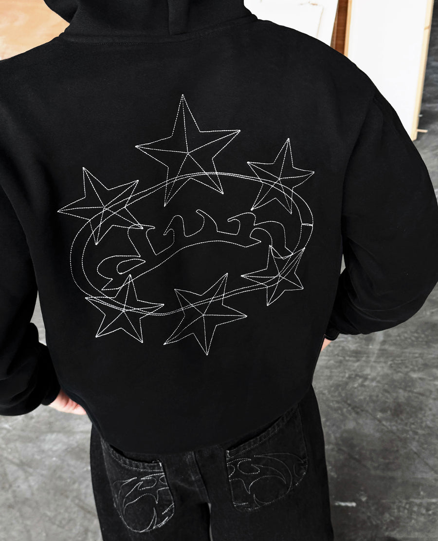 STARRY BLACK HOODIE