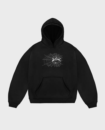 BLACK SPIDER HOODIE