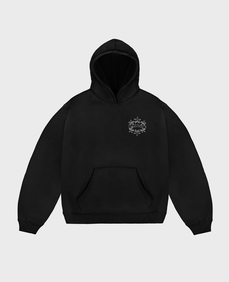 STARRY BLACK HOODIE