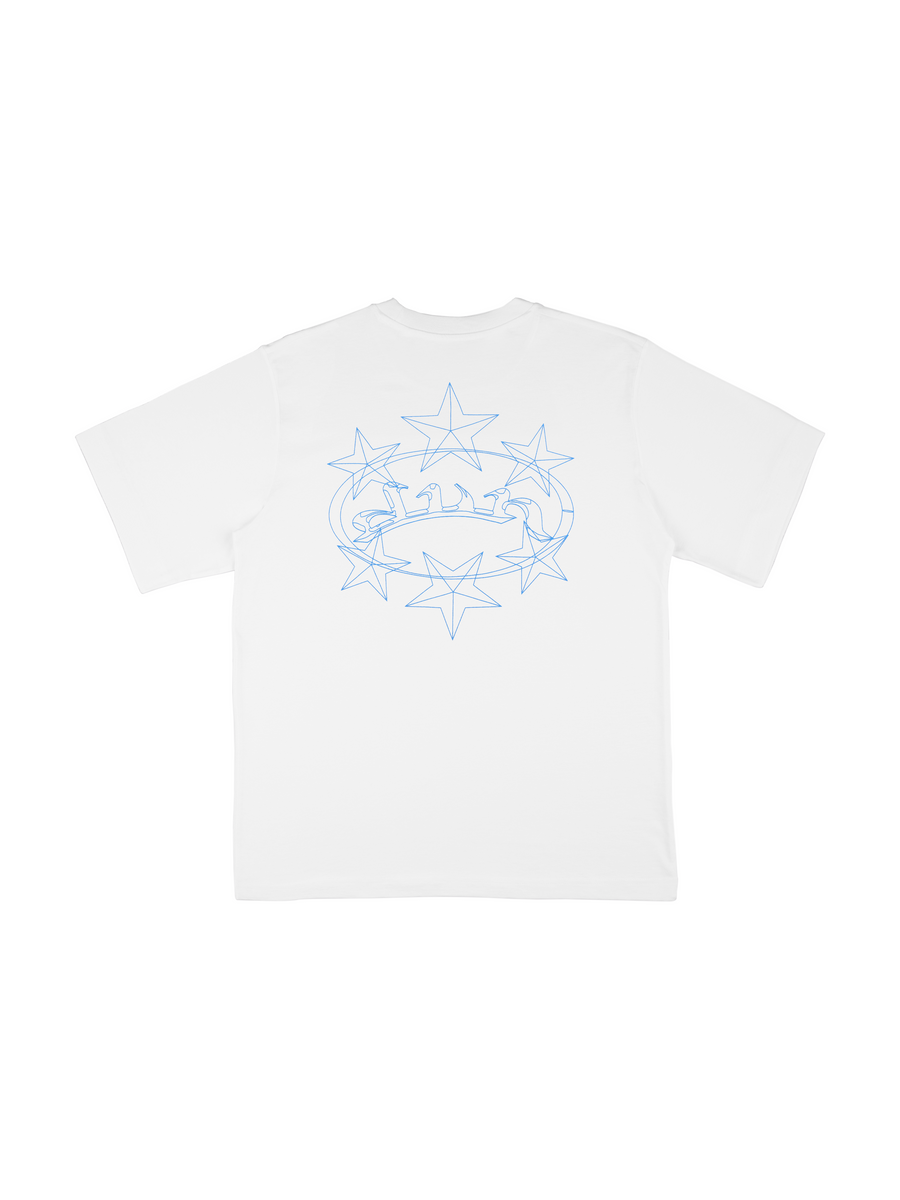 BLUE STARRY T-SHIRT