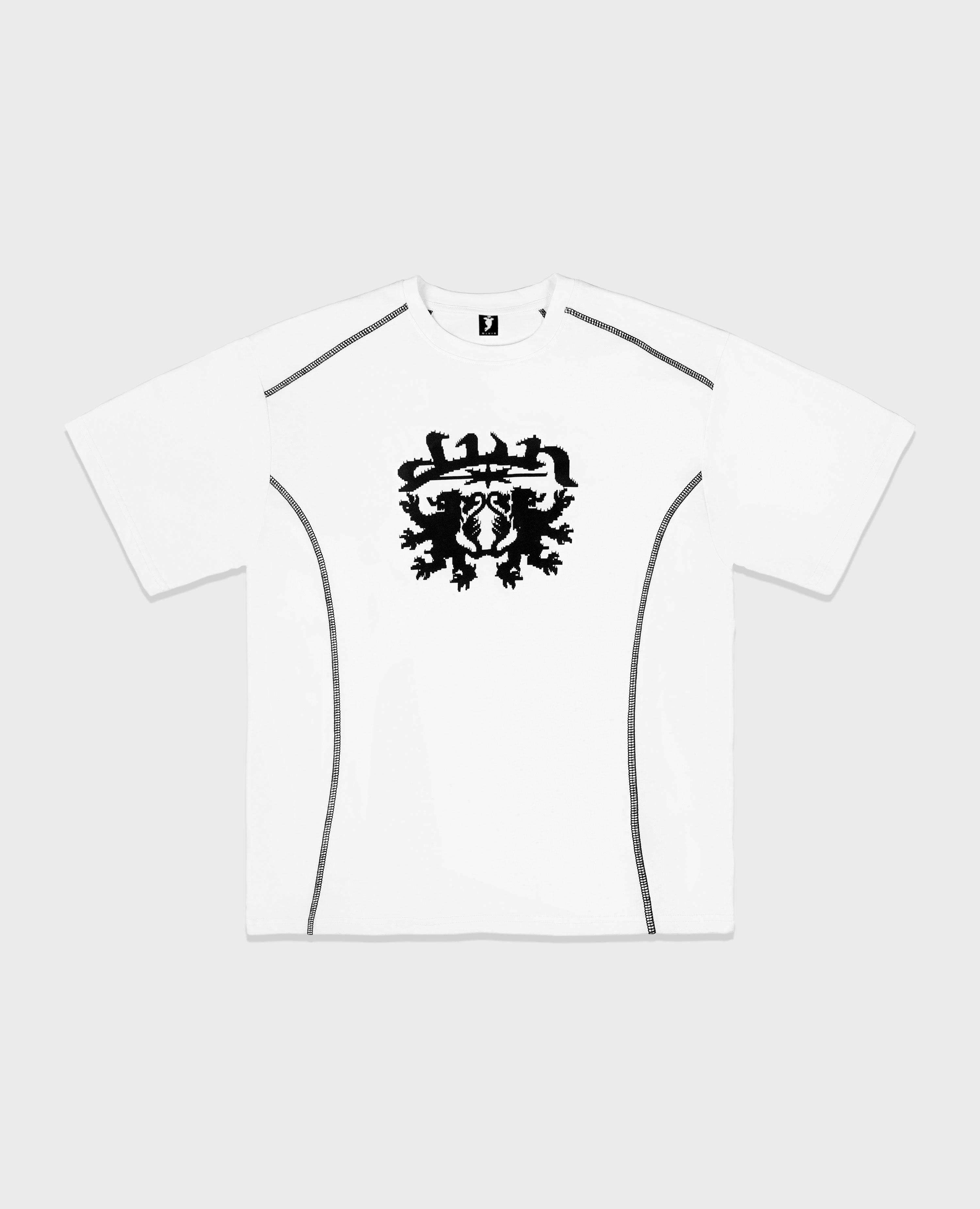 WEISSES TECHNIK-T-SHIRT