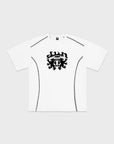 WEISSES TECHNIK-T-SHIRT