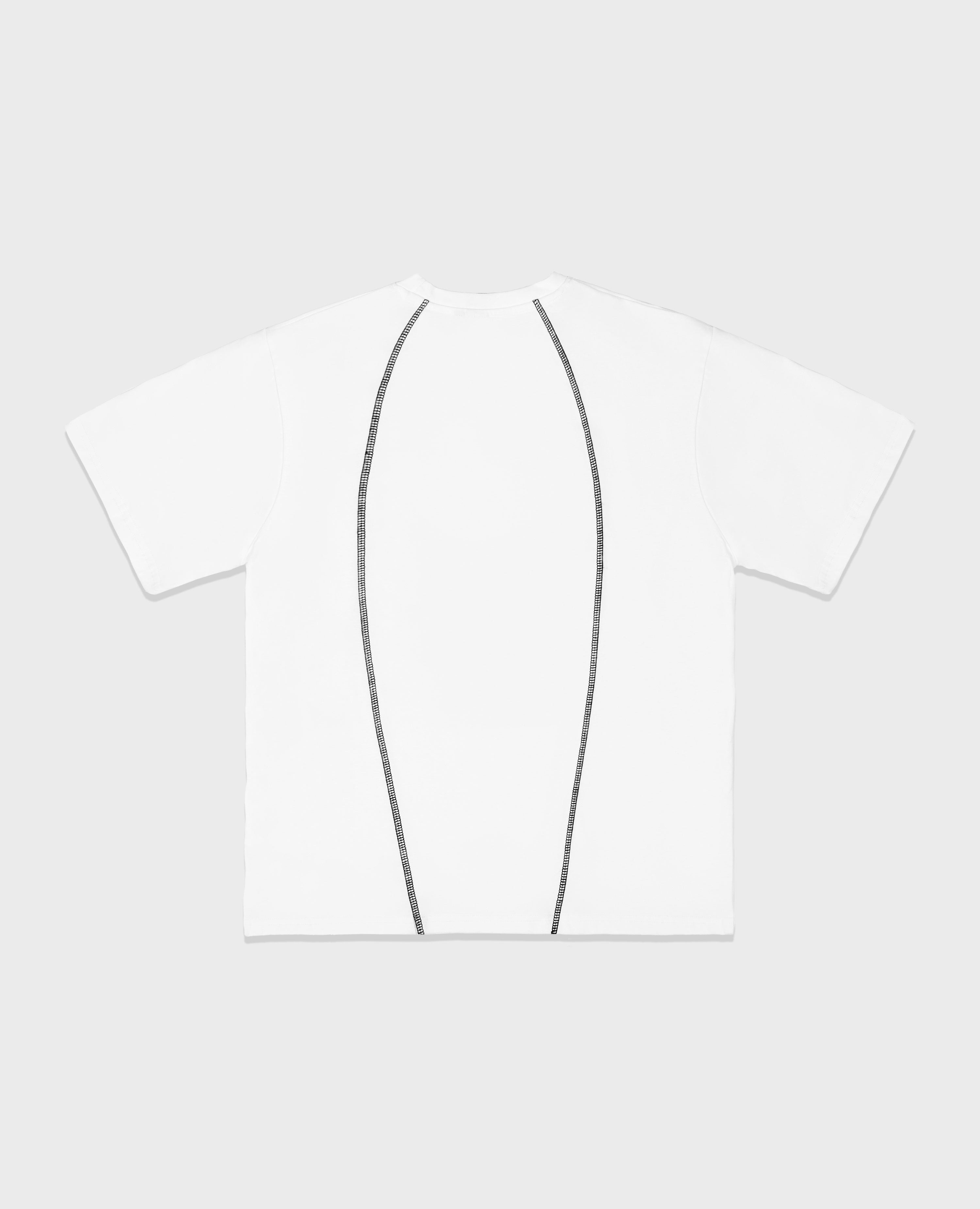 WEISSES TECHNIK-T-SHIRT