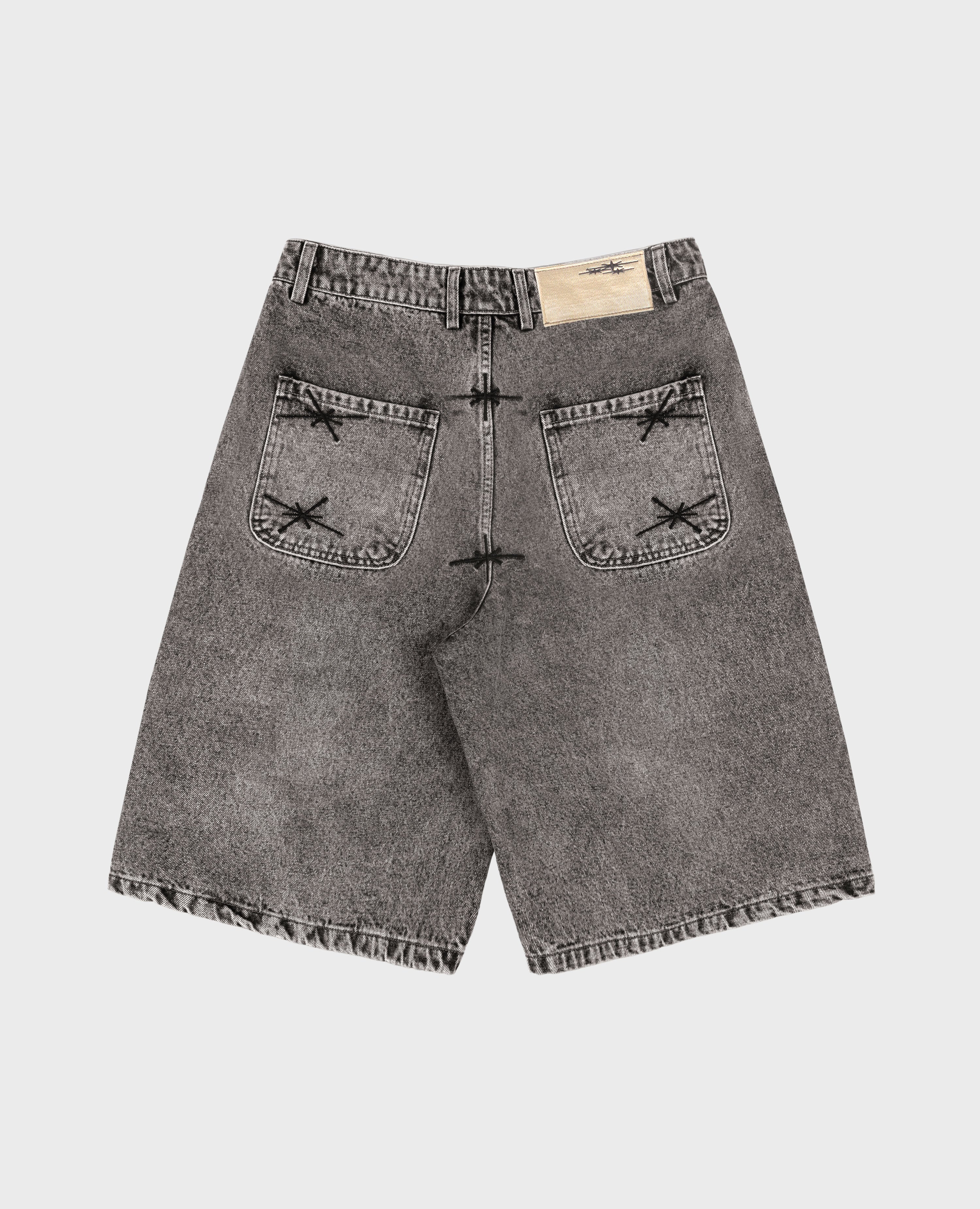 GRAUES DENIM-JORTE